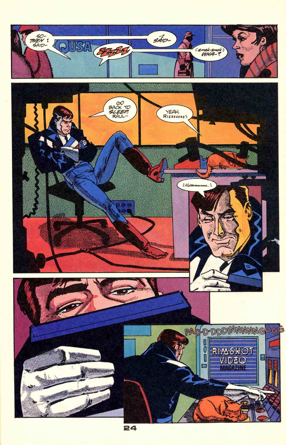 Read online Howard Chaykin's American Flagg comic -  Issue #1 - 26