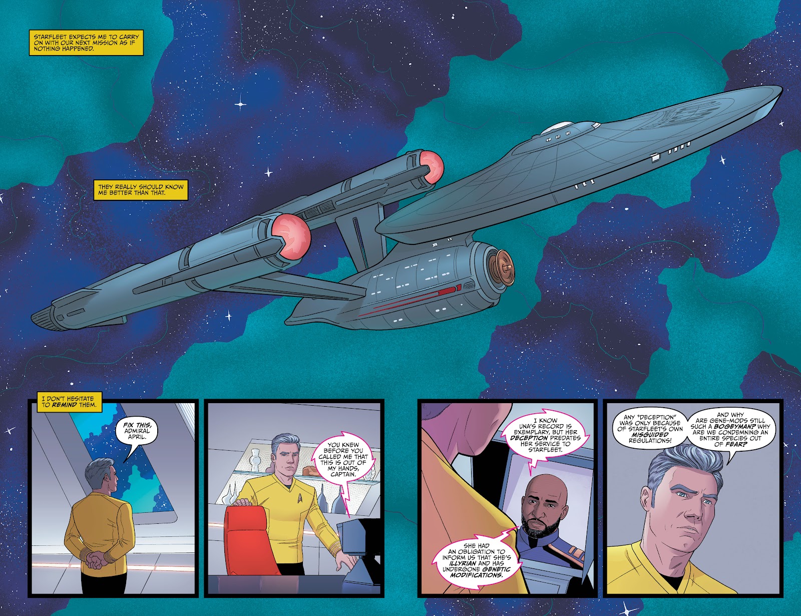 Star Trek: Strange New Worlds - The Illyrian Enigma issue 1 - Page 4