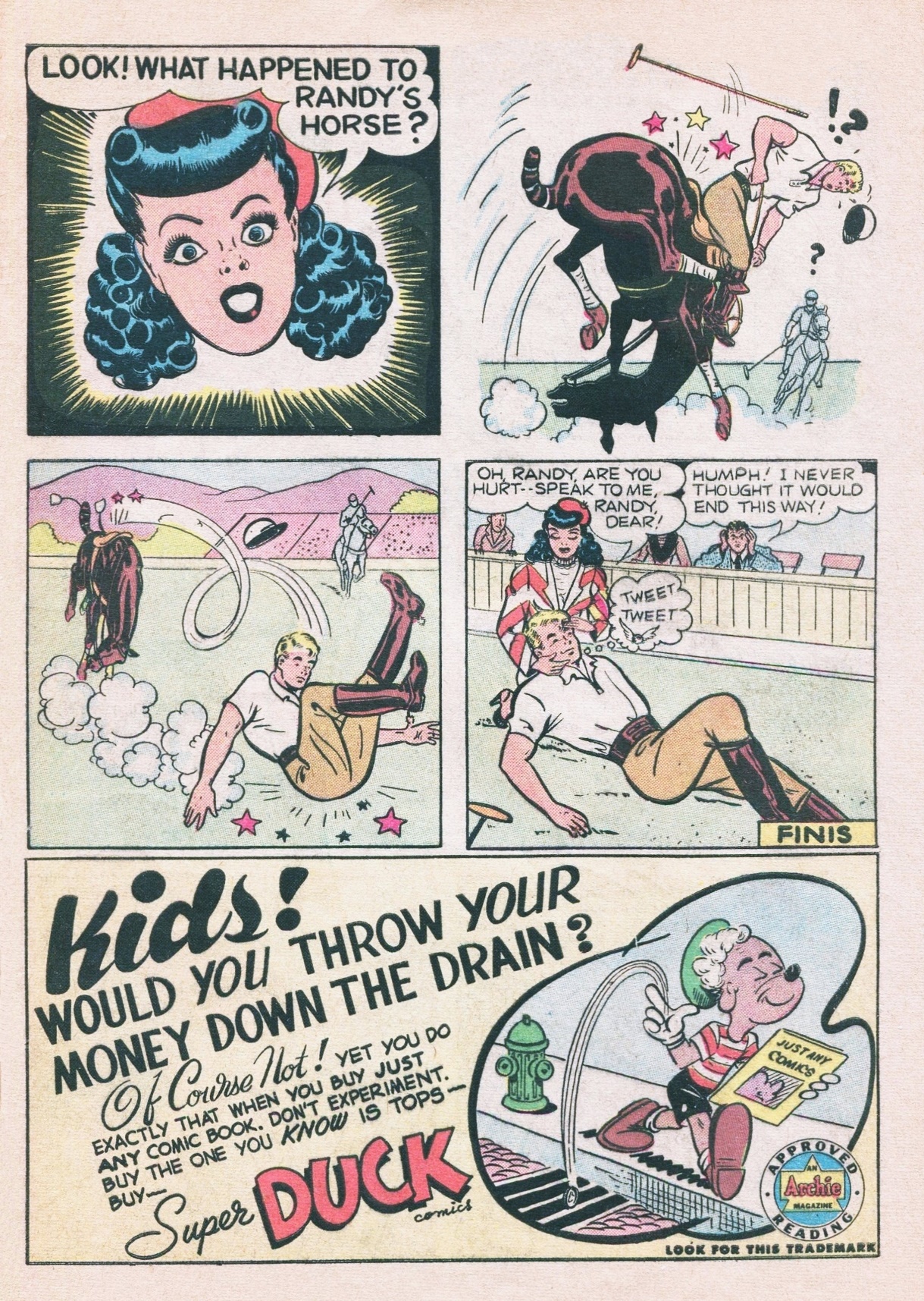 Read online Pep Comics comic -  Issue #82 - 41