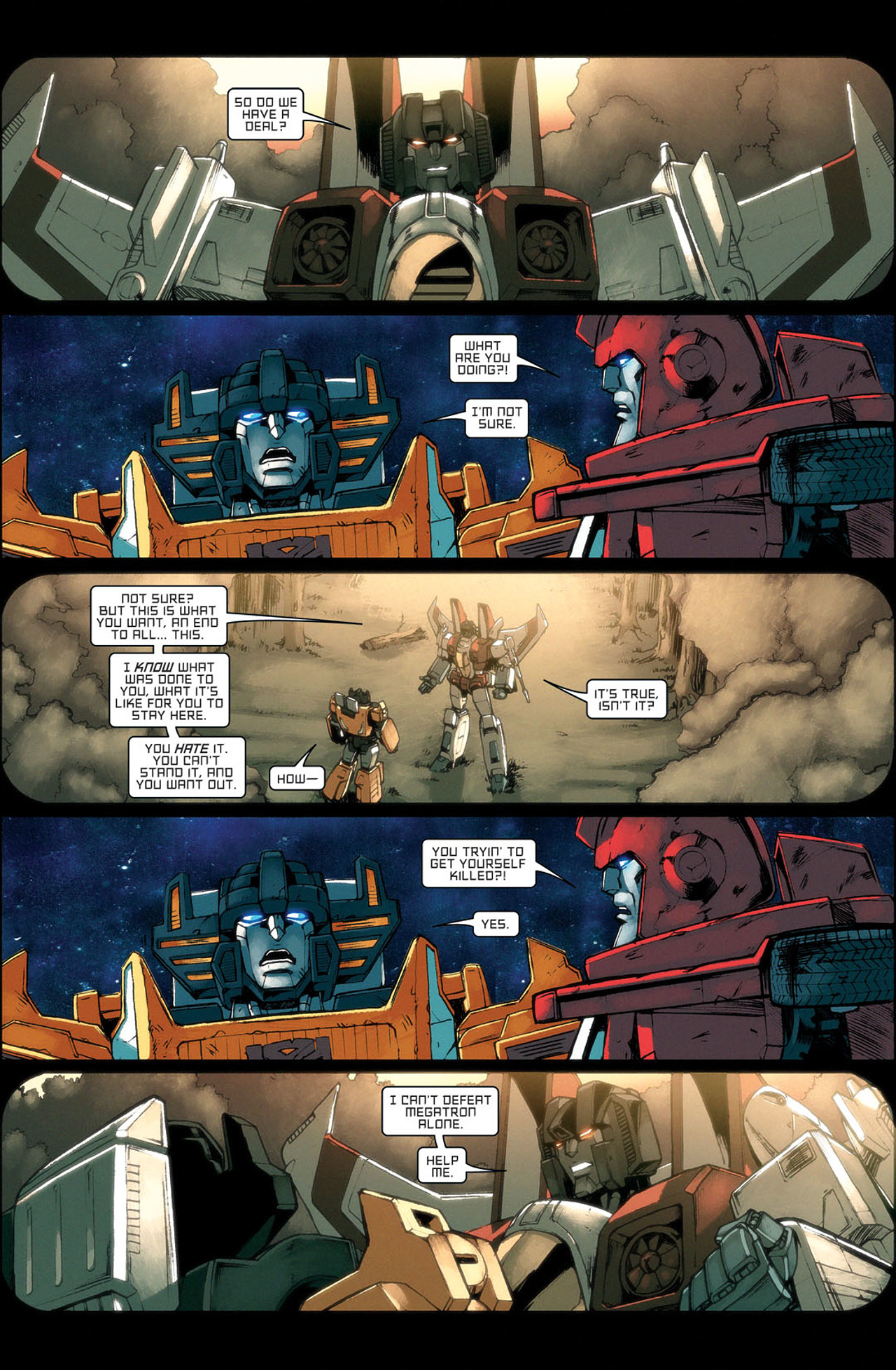 Read online The Transformers: All Hail Megatron comic -  Issue #8 - 19