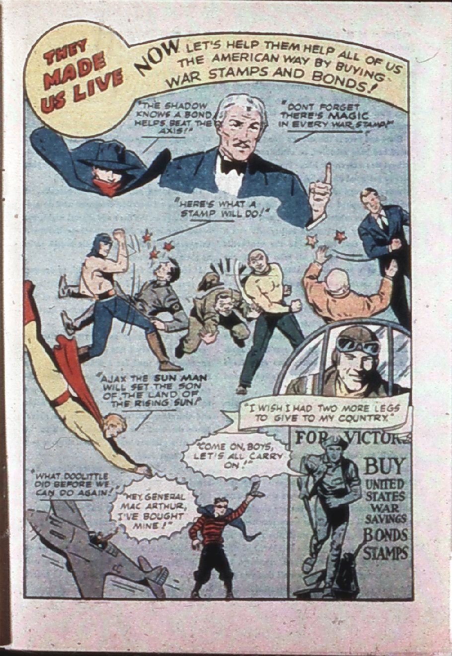 Read online Super-Magician Comics comic -  Issue #8 - 64
