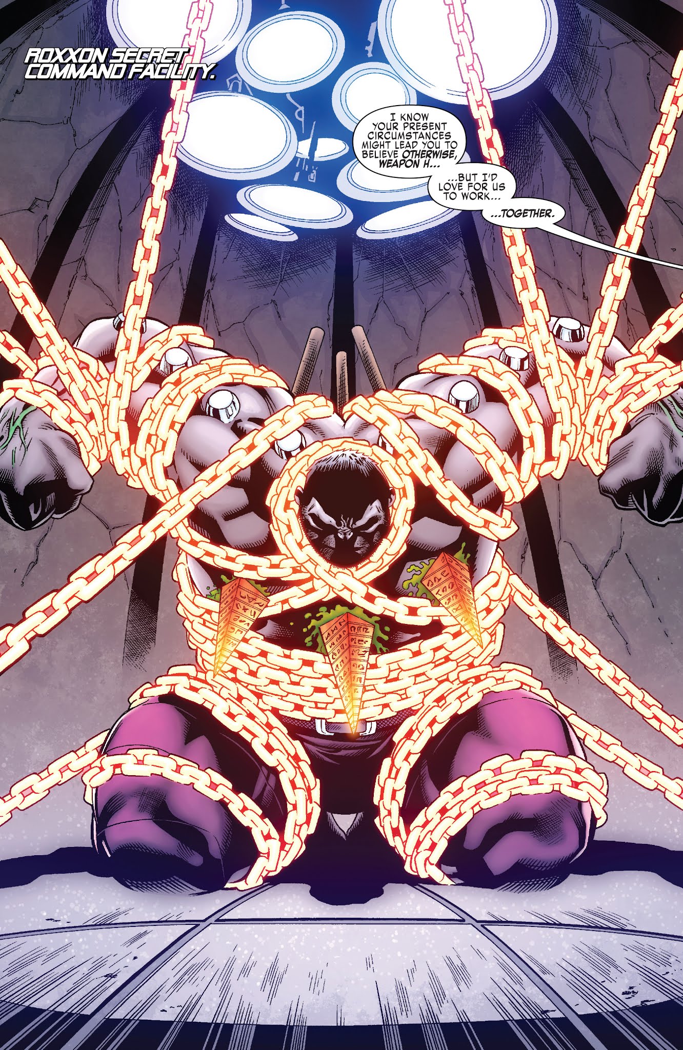 Read online Weapon H comic -  Issue #5 - 3