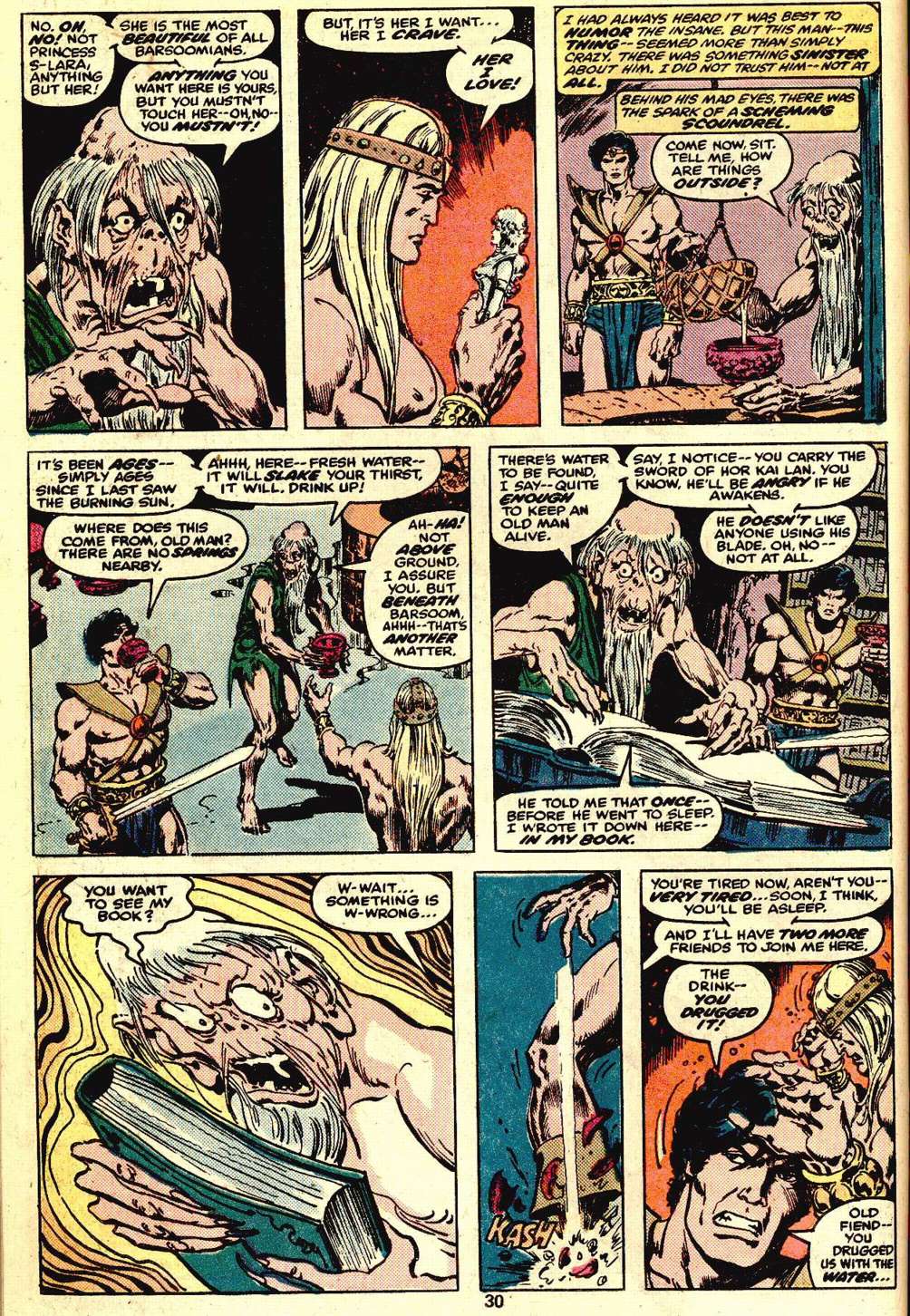 Read online John Carter Warlord of Mars comic -  Issue # _Annual 1 - 23