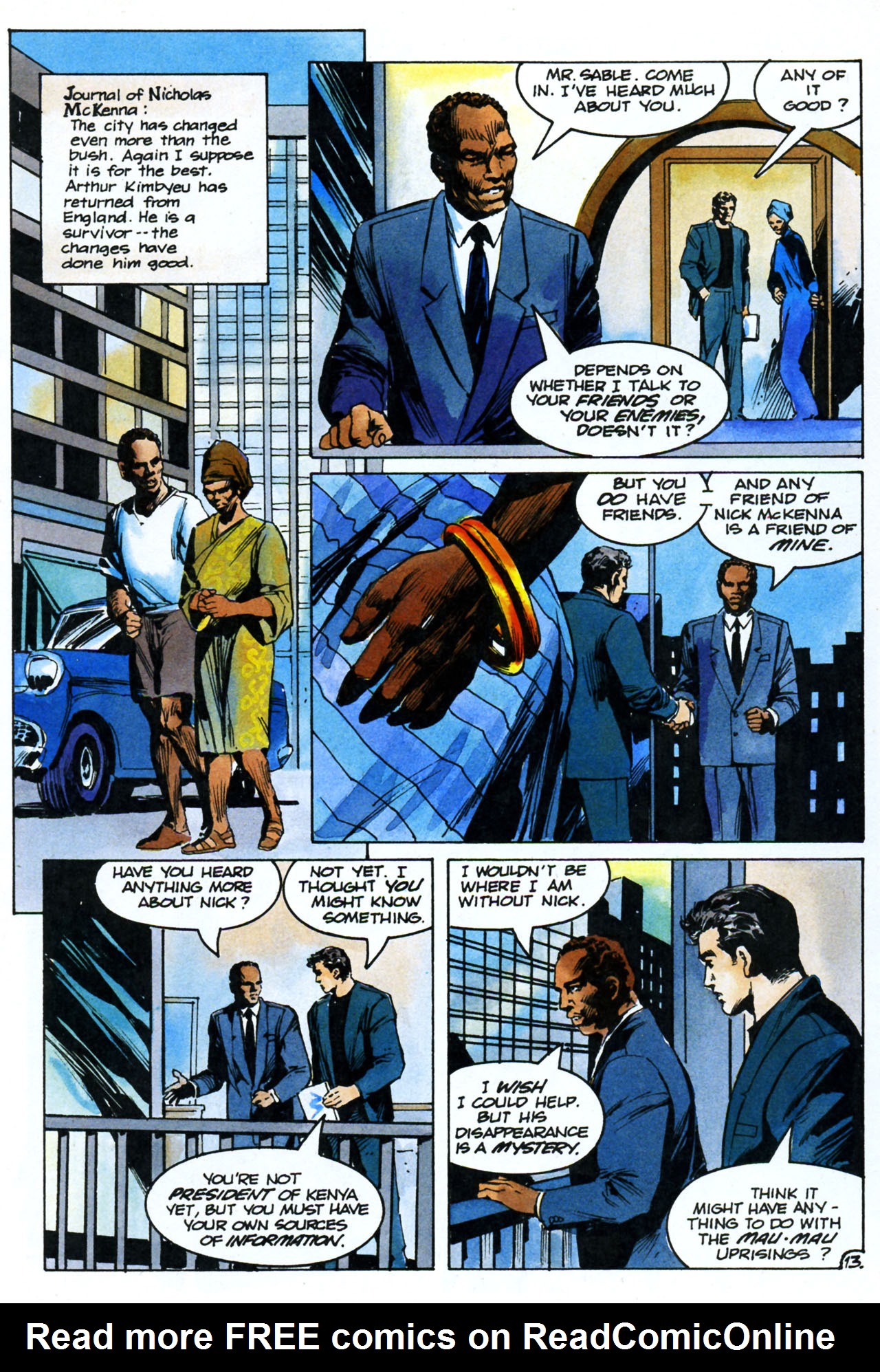 Read online Sable comic -  Issue #9 - 14