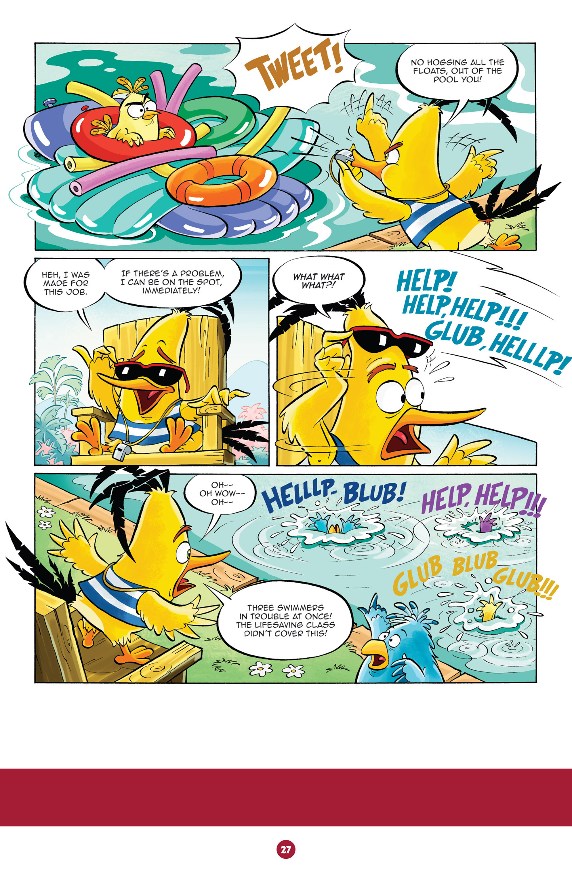 Read online Angry Birds: Big Movie Eggstravaganza comic -  Issue # Full - 29