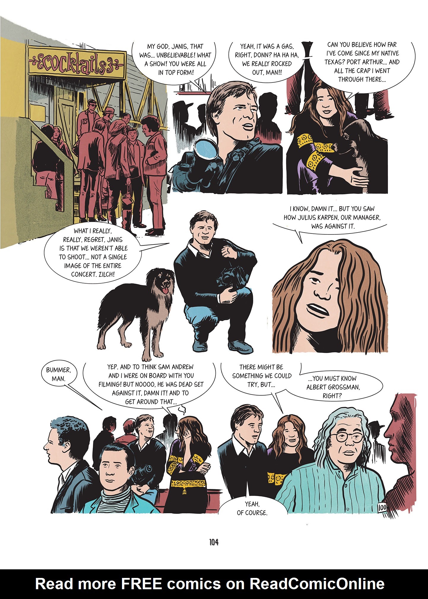 Read online Love Me Please!: The Story of Janis Joplin comic -  Issue # TPB (Part 2) - 2