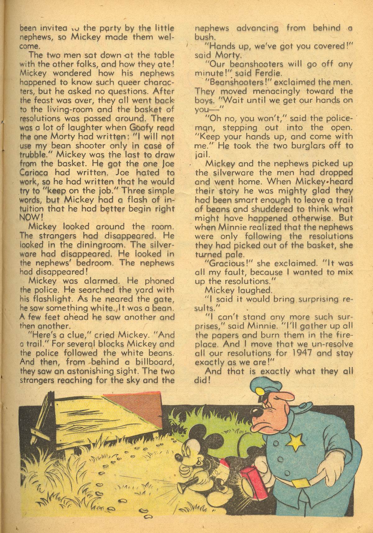 Read online Walt Disney's Comics and Stories comic -  Issue #77 - 35