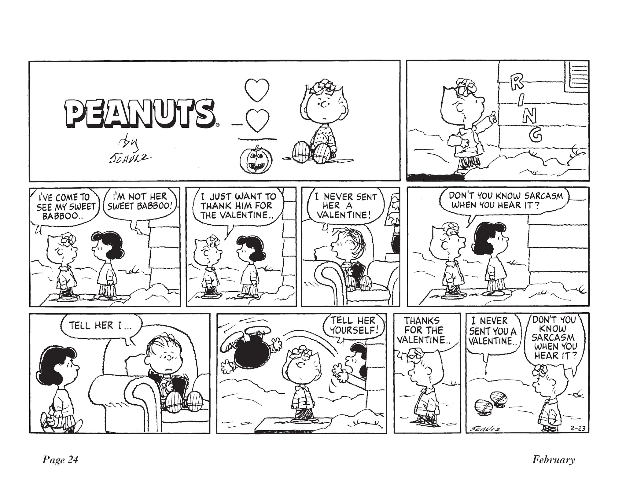 Read online The Complete Peanuts comic -  Issue # TPB 24 - 37