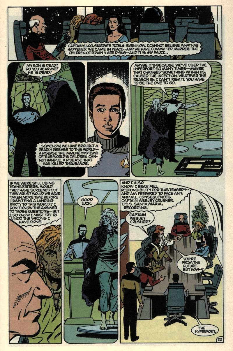 Read online Star Trek: The Next Generation (1989) comic -  Issue #18 - 21
