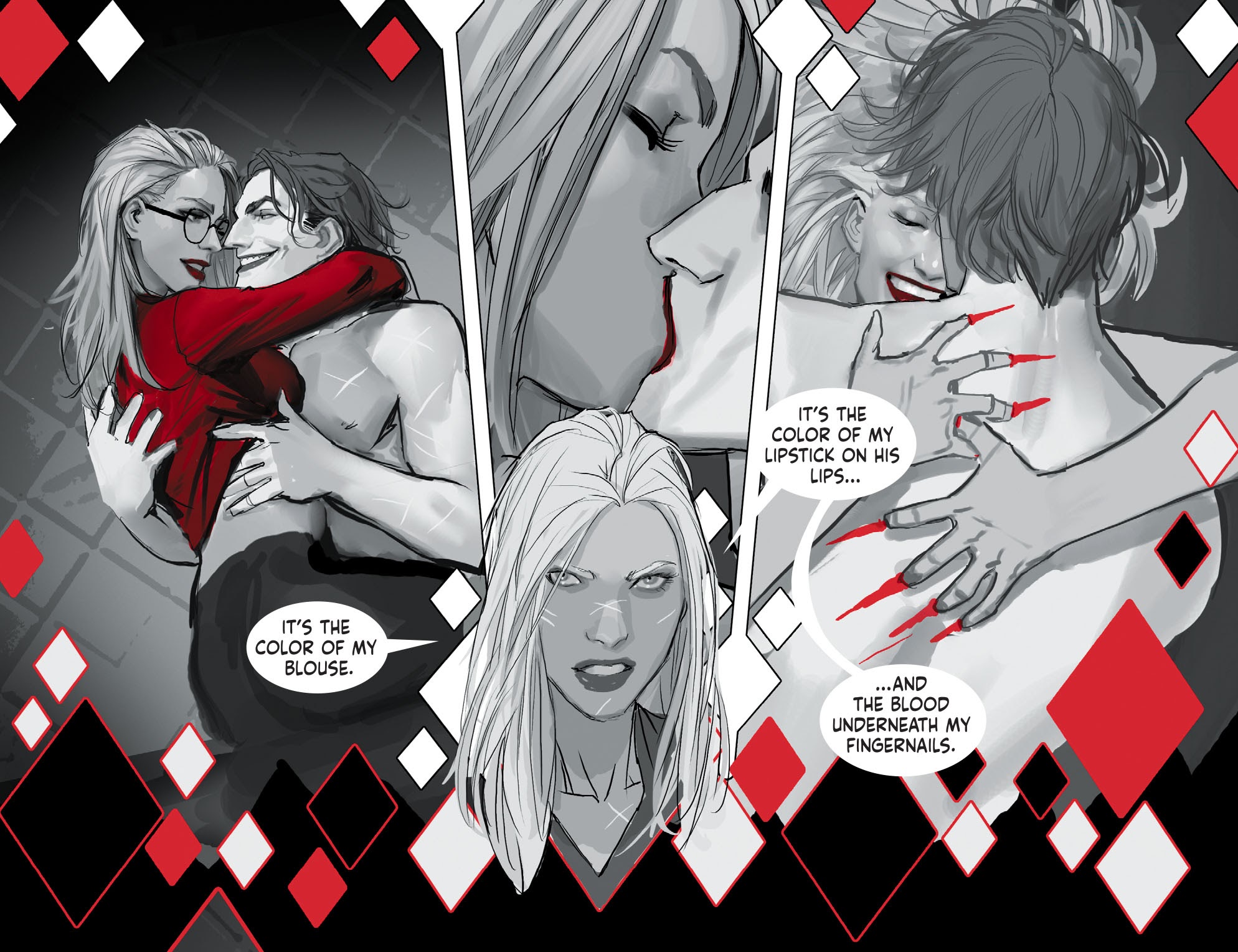 Read online Harley Quinn Black   White   Red comic -  Issue #1 - 8