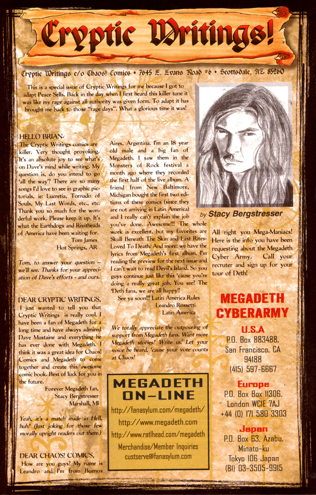 Read online Cryptic Writings of Megadeth comic -  Issue #4 - 26