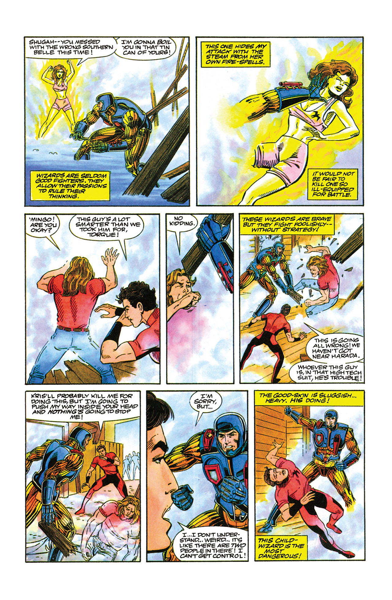 Read online X-O Manowar (1992) comic -  Issue #4 - 20