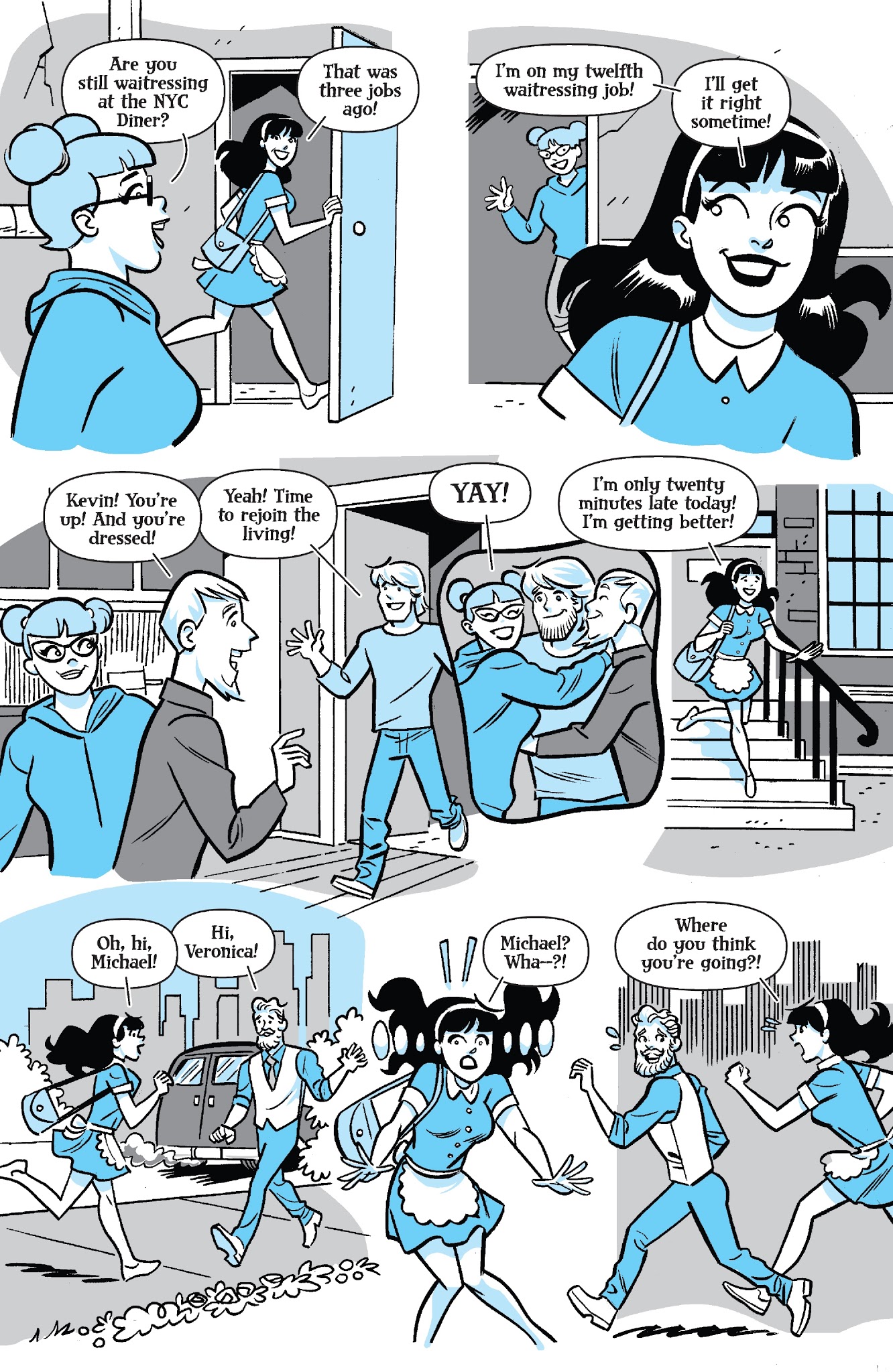 Read online Life With Kevin comic -  Issue #5 - 6