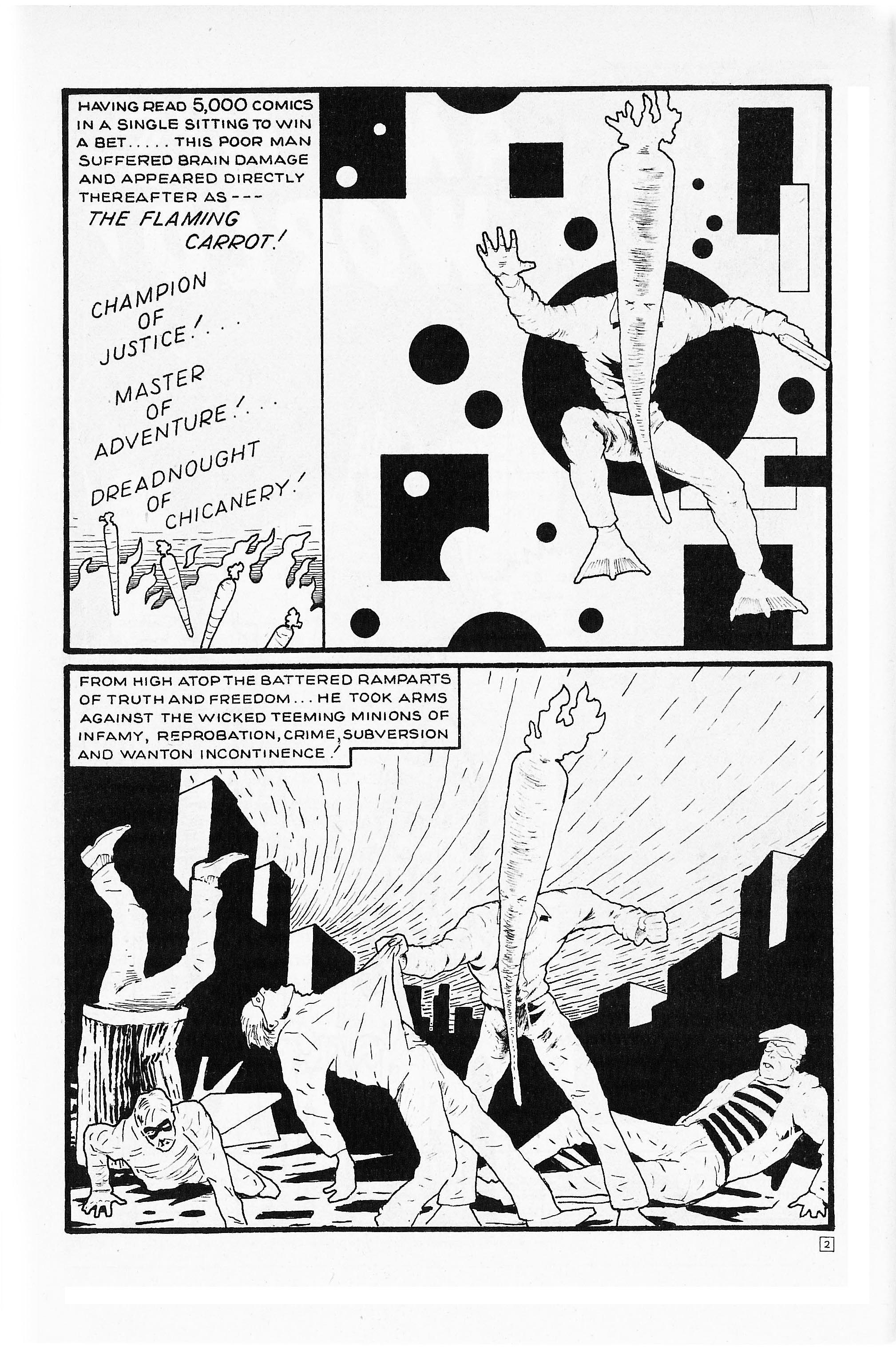 Read online Flaming Carrot Comics (1984) comic -  Issue #3 - 4