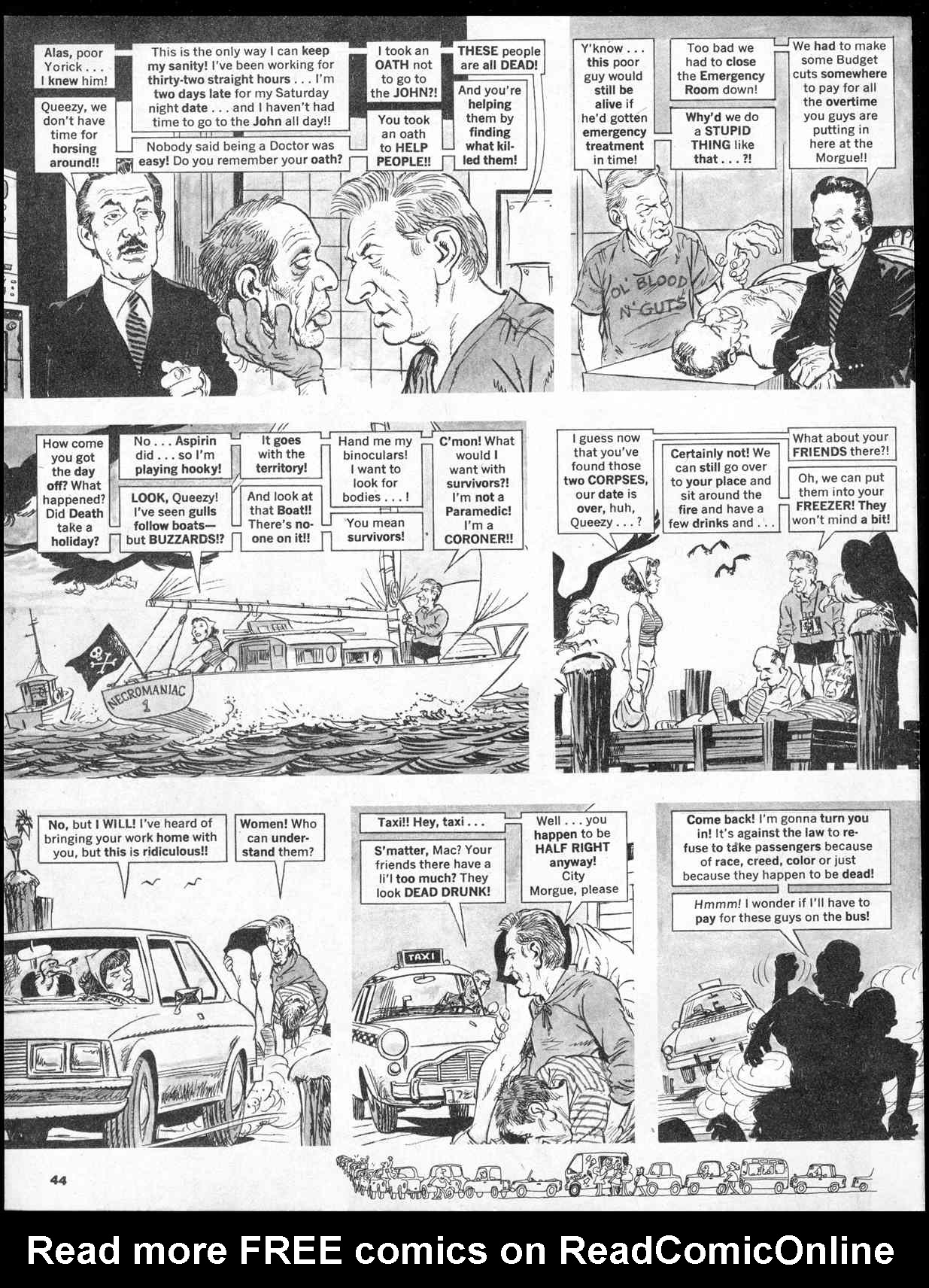 Read online MAD comic -  Issue #220 - 46