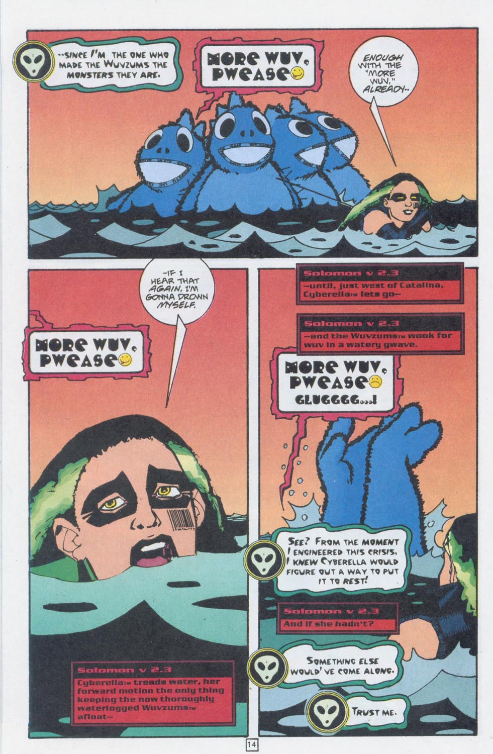 Read online Cyberella comic -  Issue #12 - 14