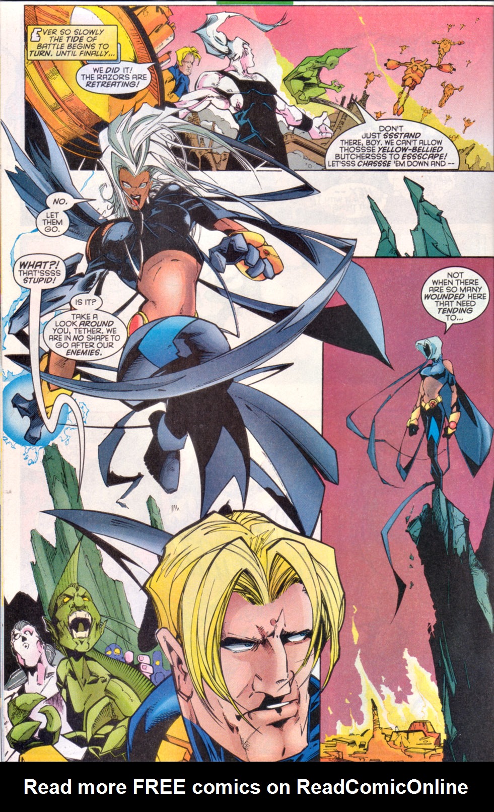 Read online X-Men Annual comic -  Issue #21 - 8