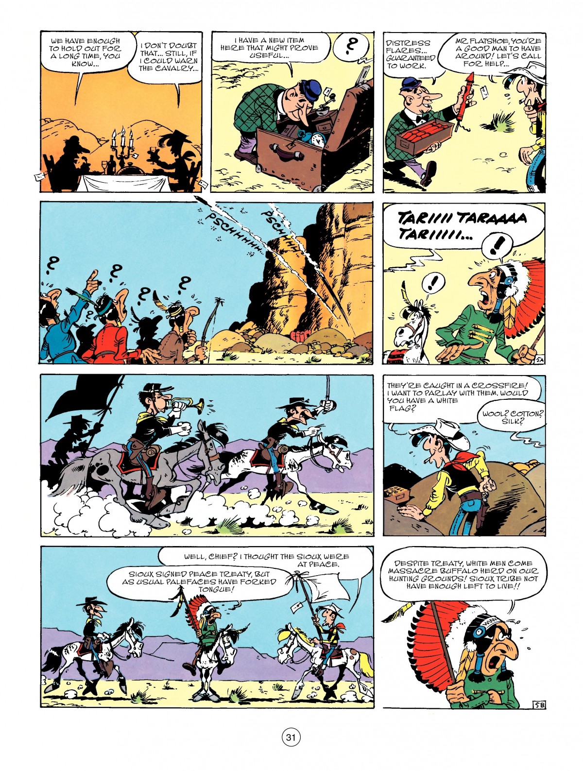 Read online A Lucky Luke Adventure comic -  Issue #50 - 31