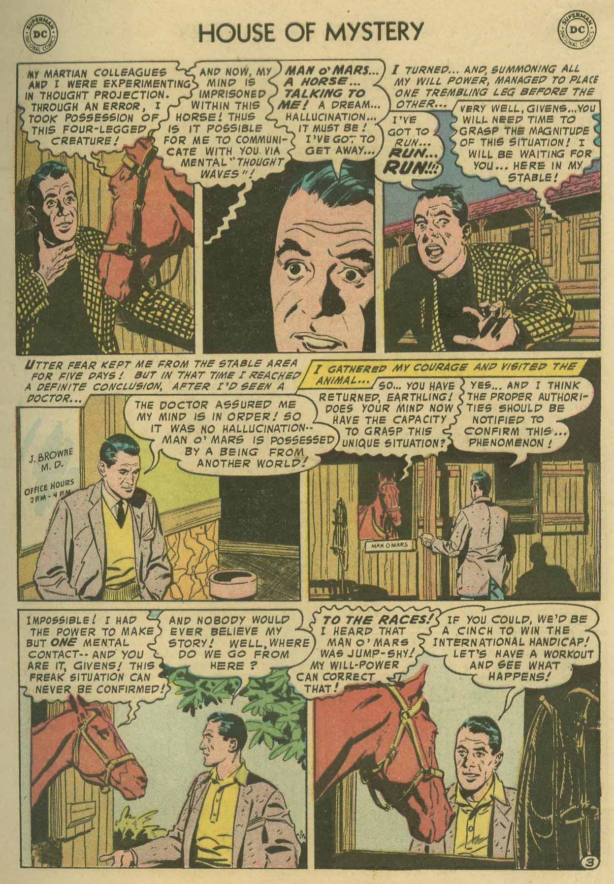 Read online House of Mystery (1951) comic -  Issue #50 - 5