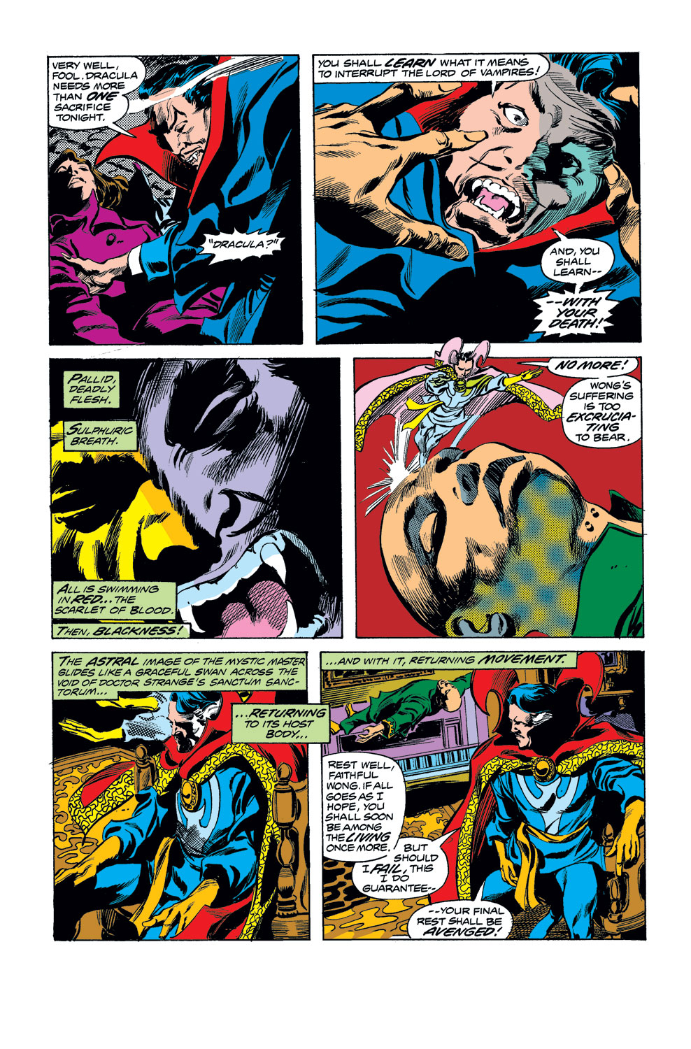 Read online Tomb of Dracula (1972) comic -  Issue #44 - 6