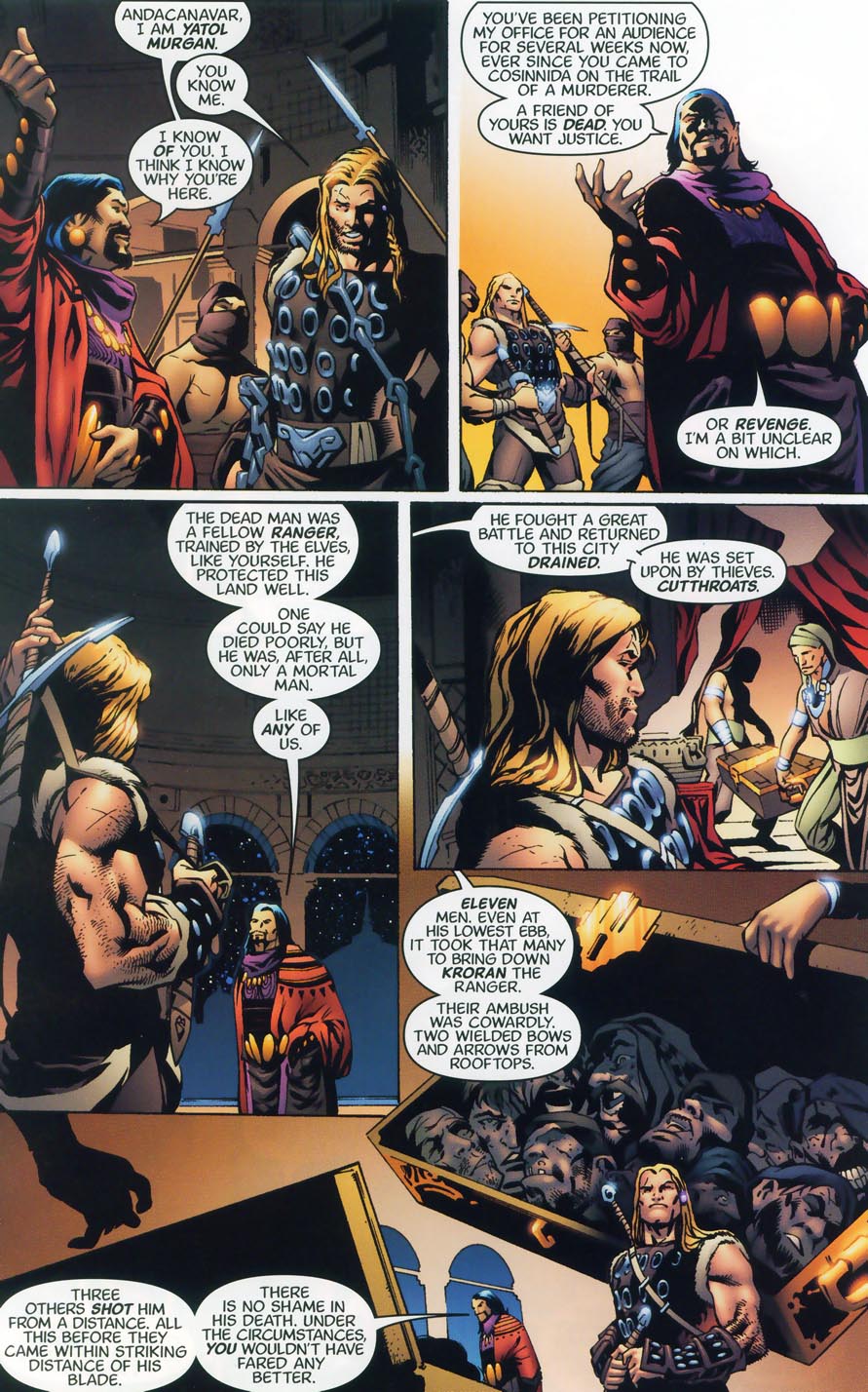 Read online R.A. Salvatore's DemonWars: Eye for an Eye comic -  Issue #1 - 16