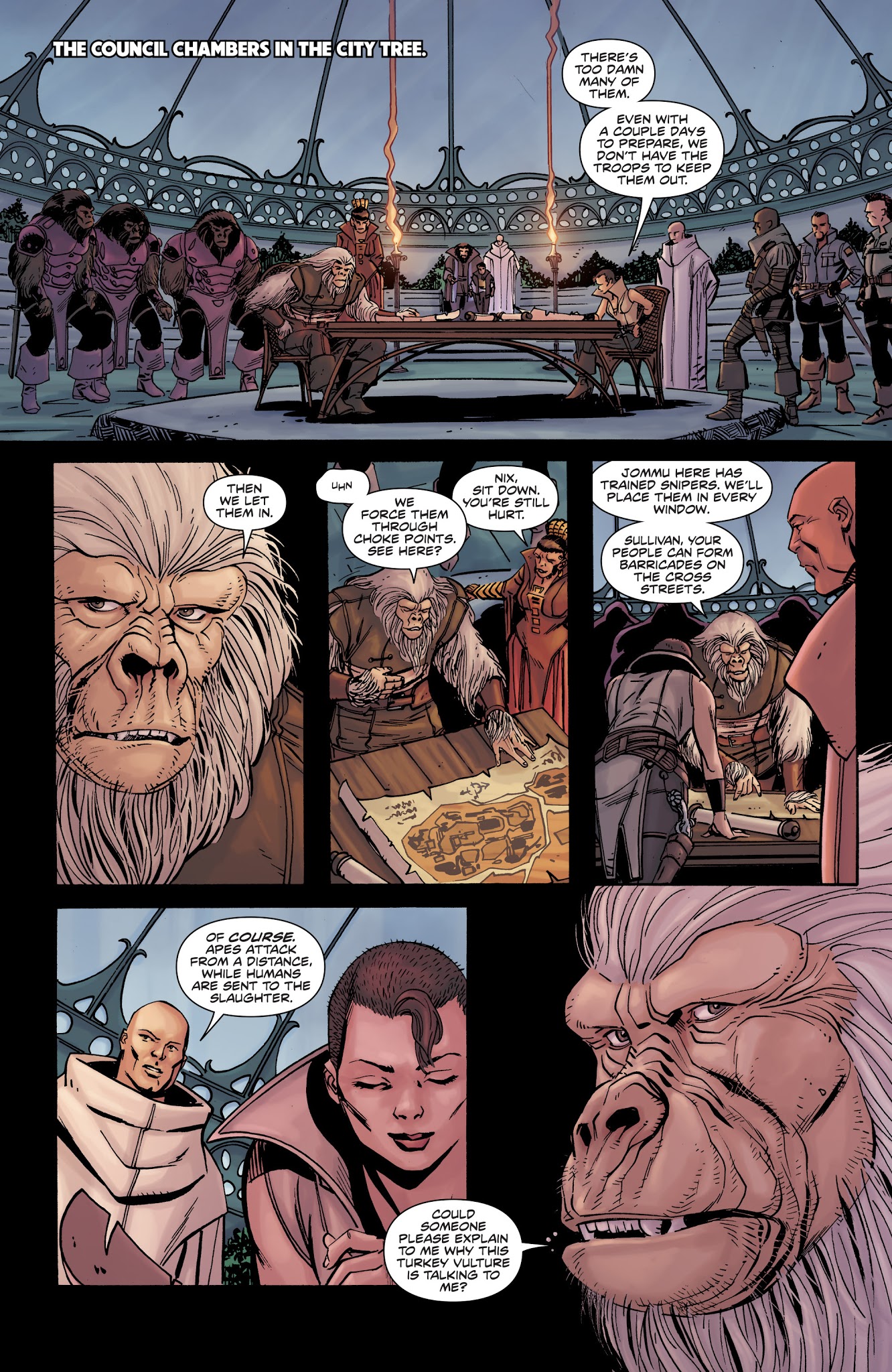 Read online Planet of the Apes Giant comic -  Issue # Full - 7