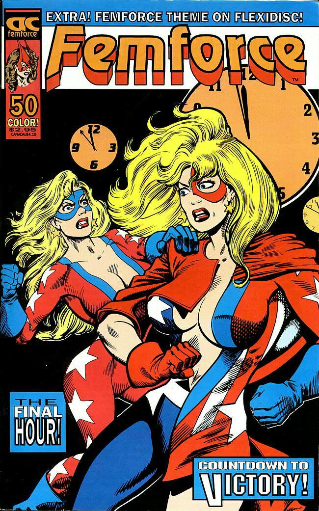 Read online Femforce comic -  Issue #50 - 1