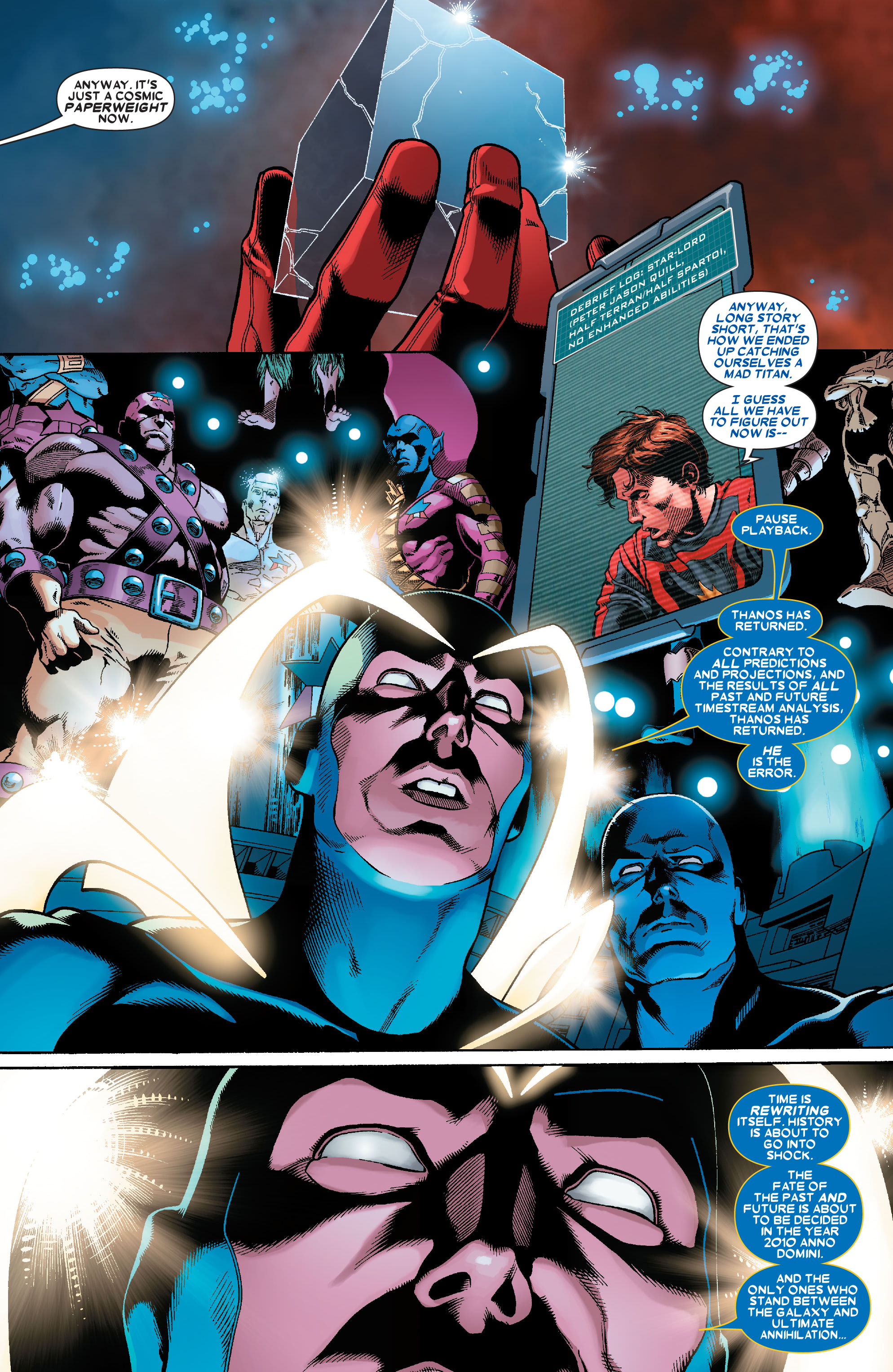 Read online Thanos Loses comic -  Issue # TPB - 112