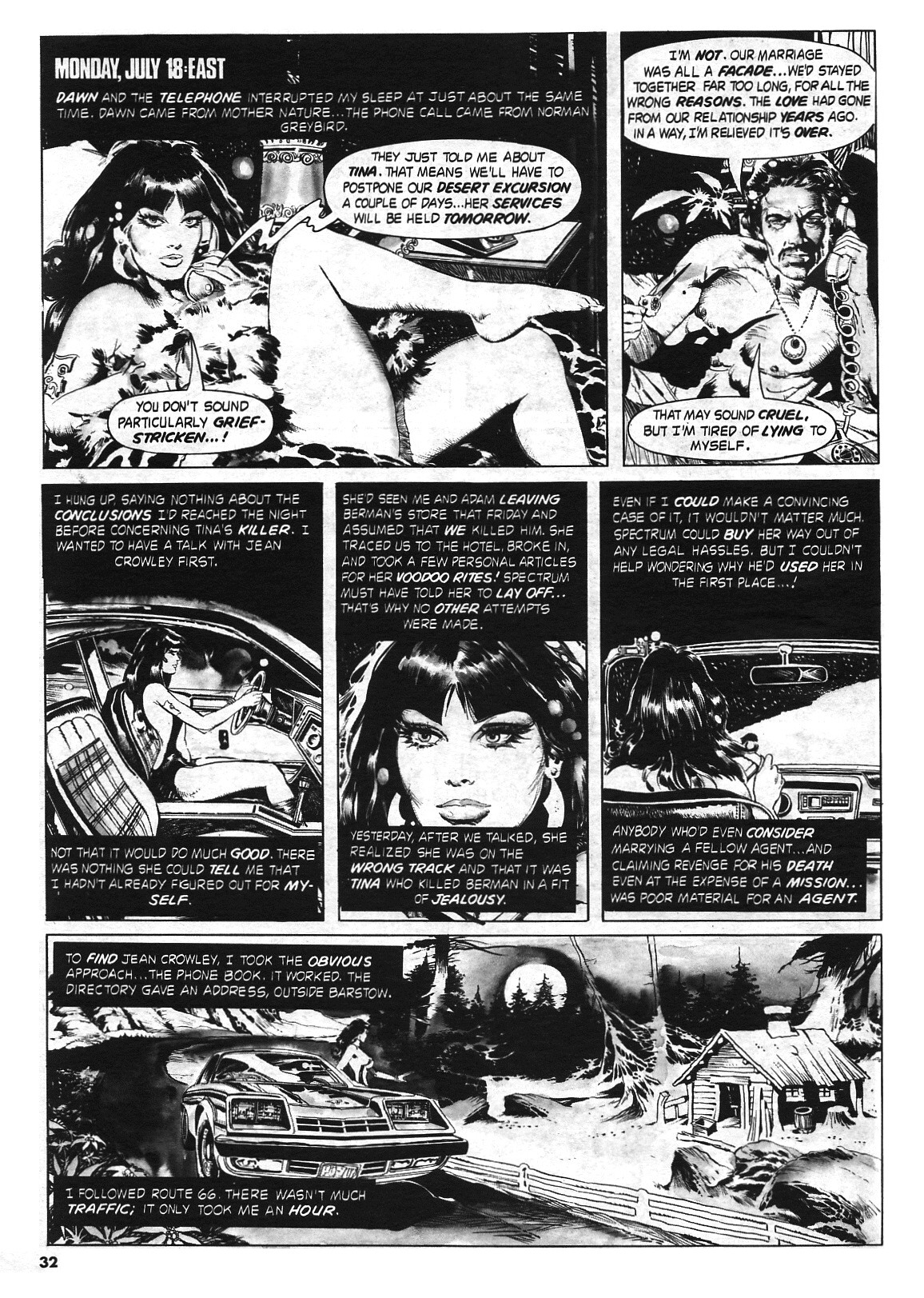 Read online Vampirella (1969) comic -  Issue #64 - 32