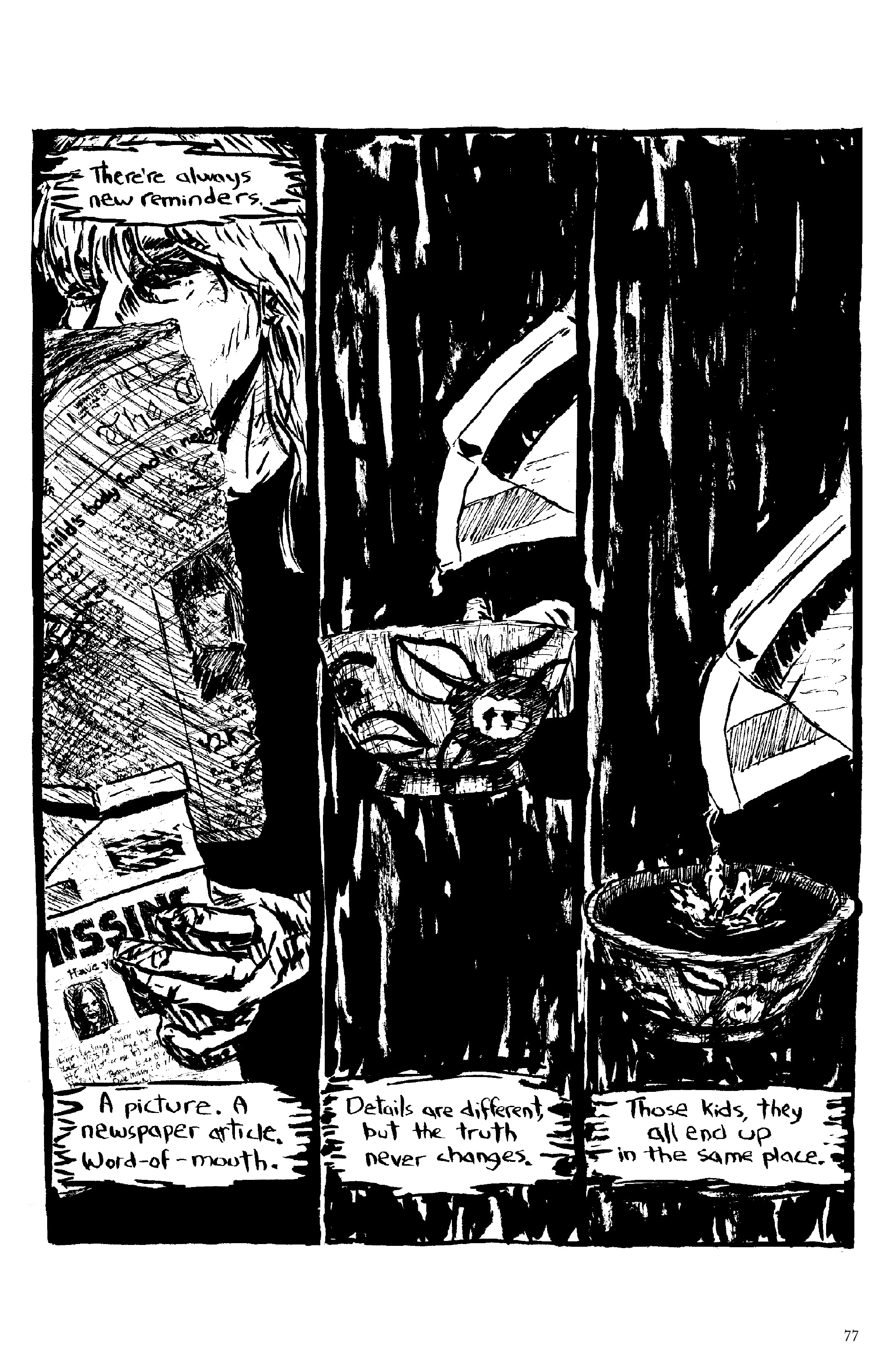 Read online Drawing Lines: An Anthology of Women Cartoonists comic -  Issue # TPB - 77