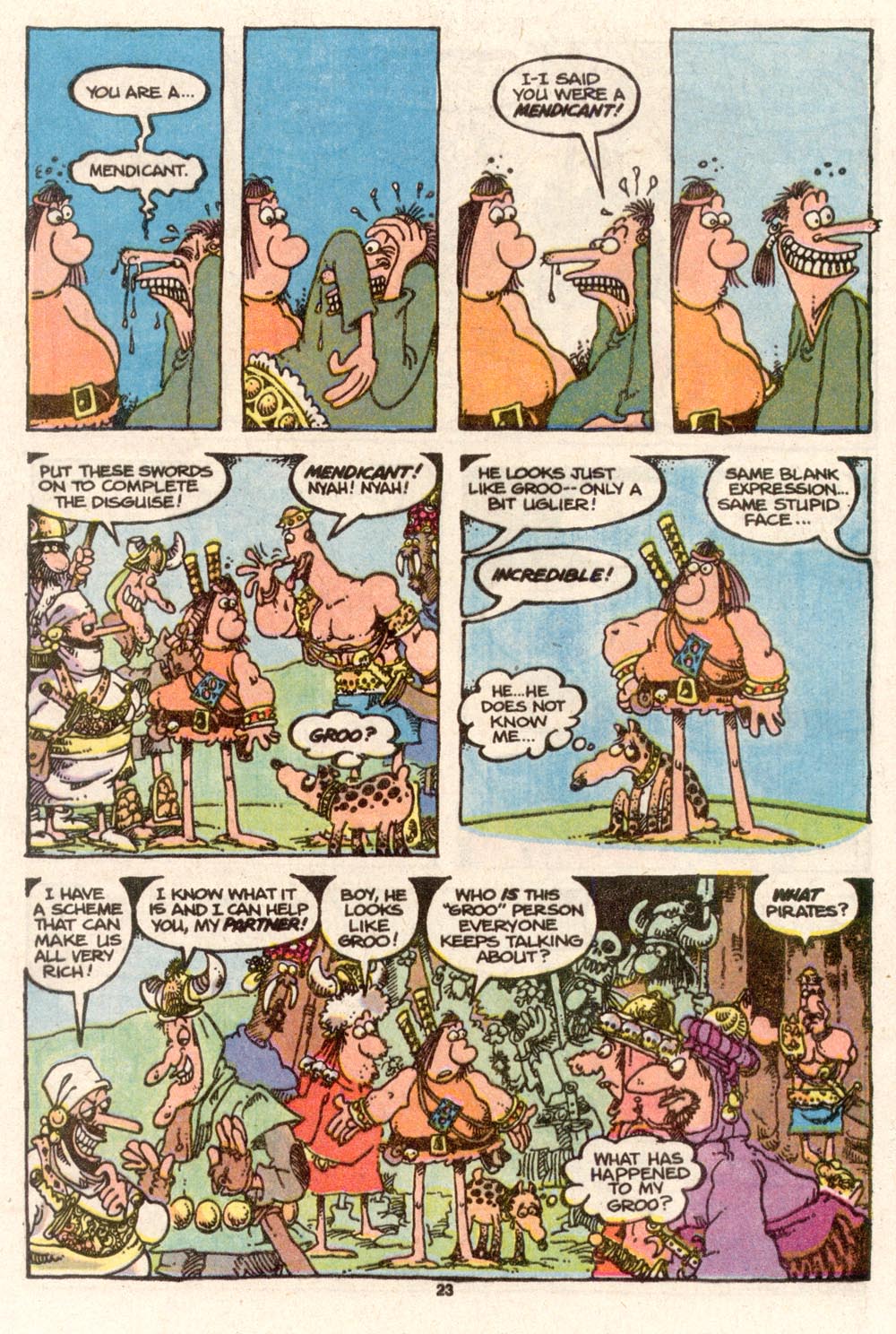 Read online Sergio Aragonés Groo the Wanderer comic -  Issue #73 - 17