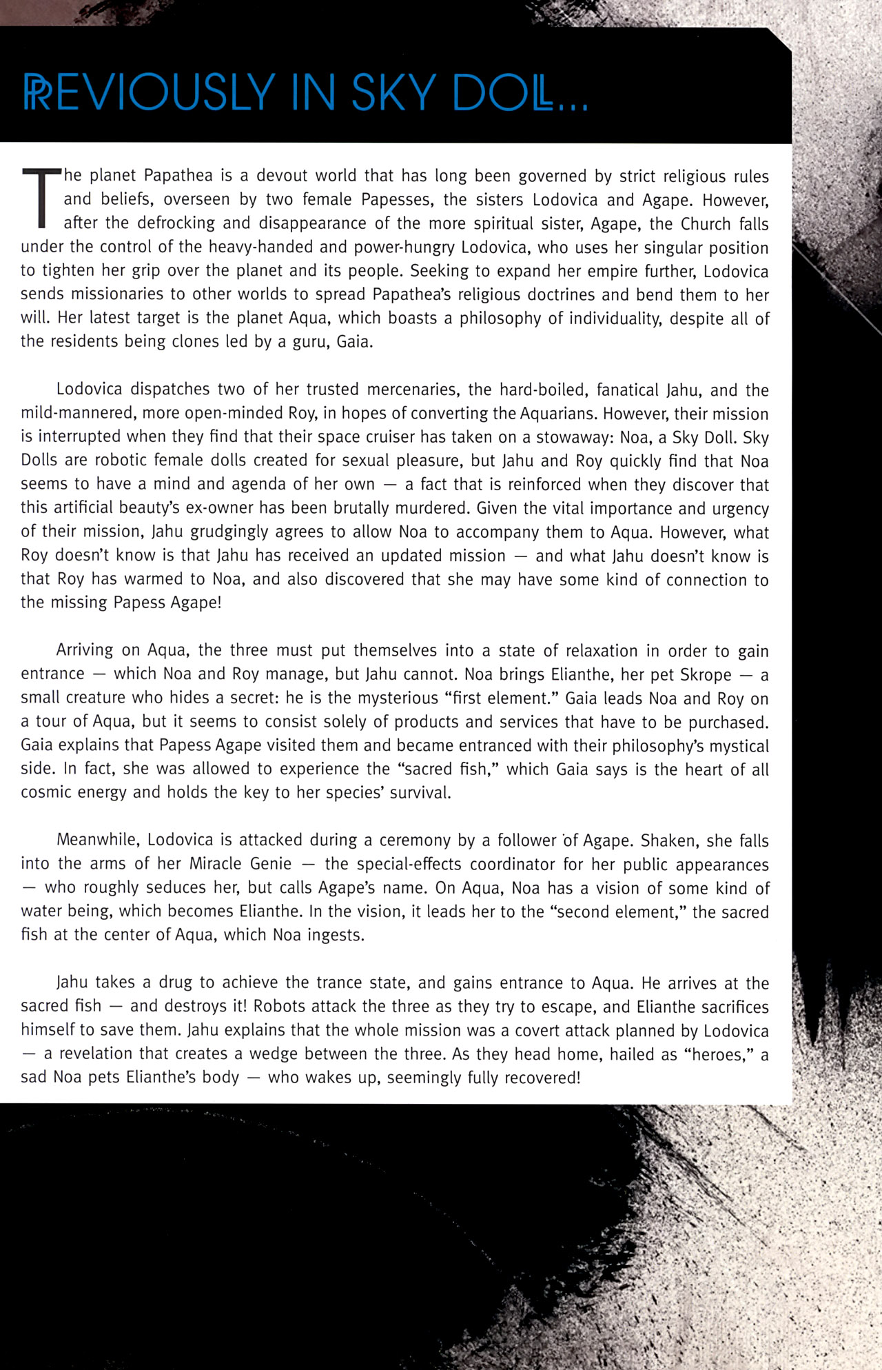 Read online Sky Doll comic -  Issue #3 - 2