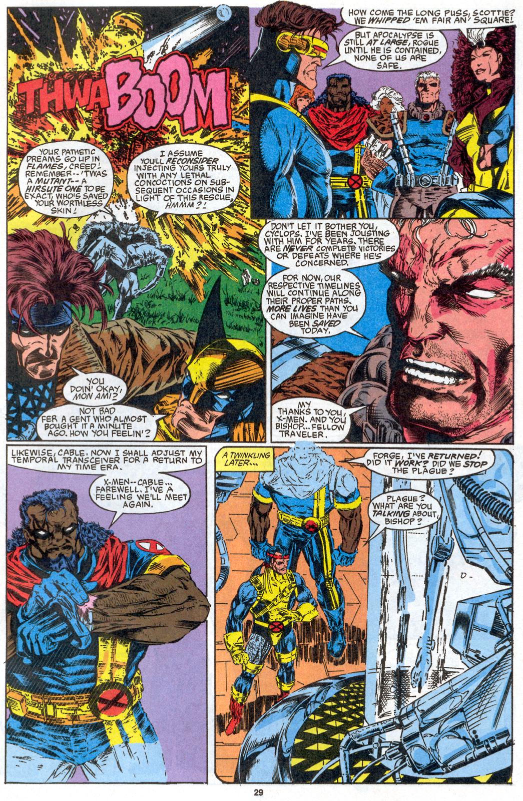 Read online X-Men Adventures (1994) comic -  Issue #8 - 22