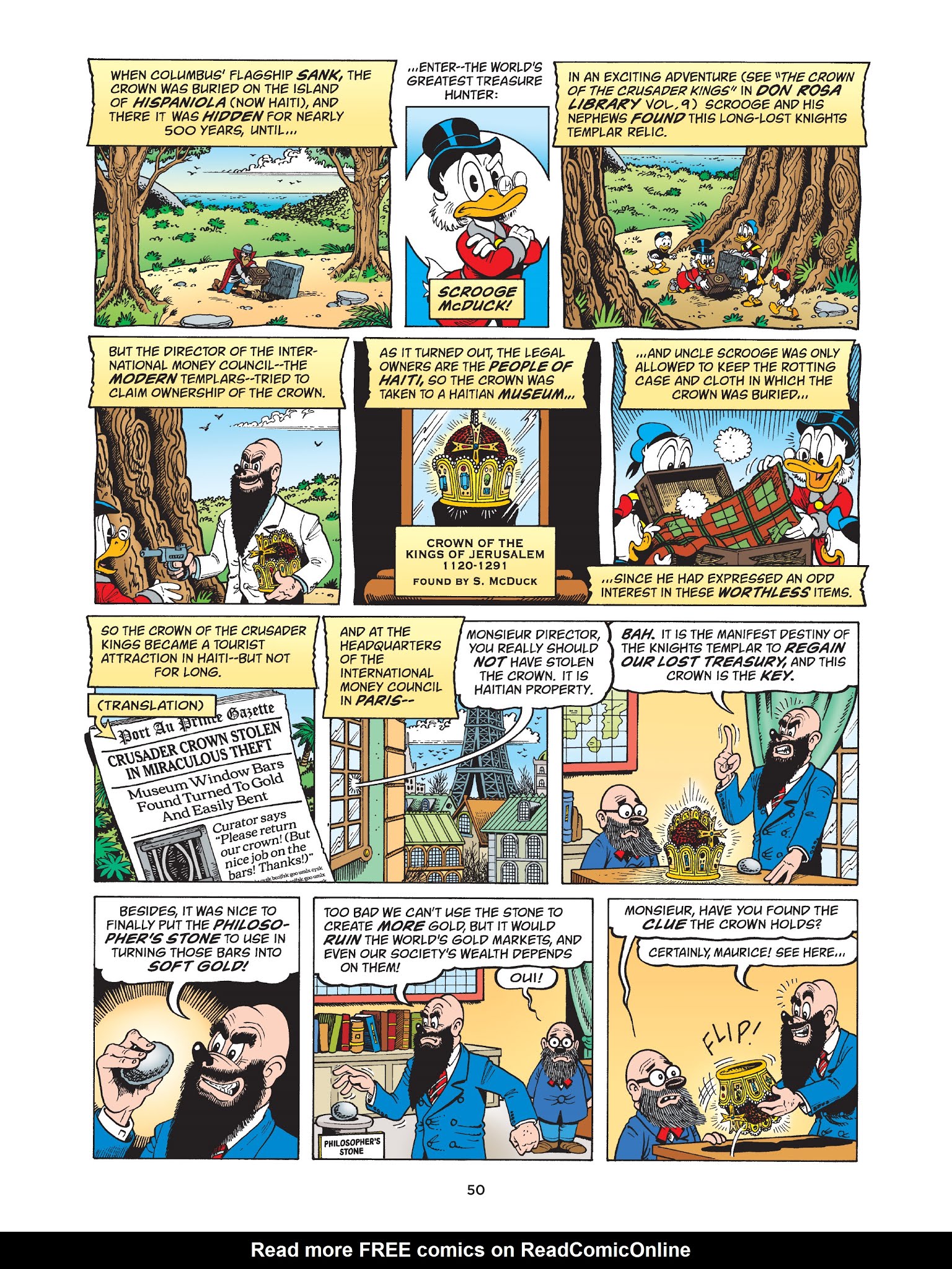 Read online Walt Disney Uncle Scrooge and Donald Duck: The Don Rosa Library comic -  Issue # TPB 10 (Part 1) - 51
