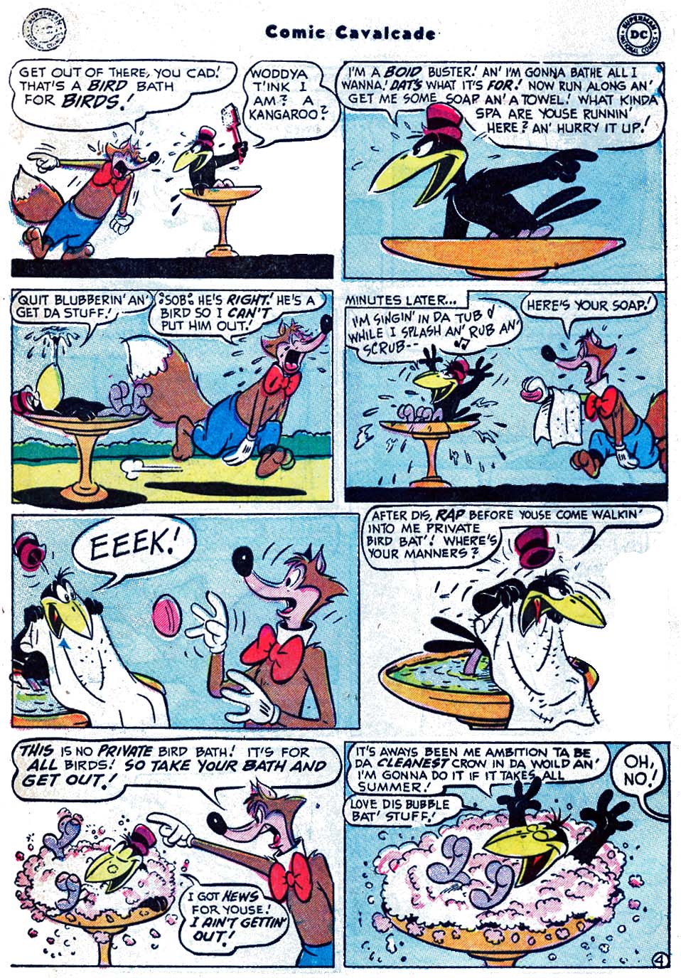 Read online Comic Cavalcade comic -  Issue #53 - 6