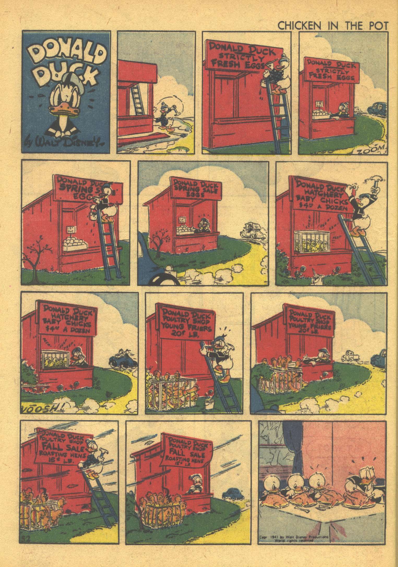 Read online Walt Disney's Comics and Stories comic -  Issue #30 - 54