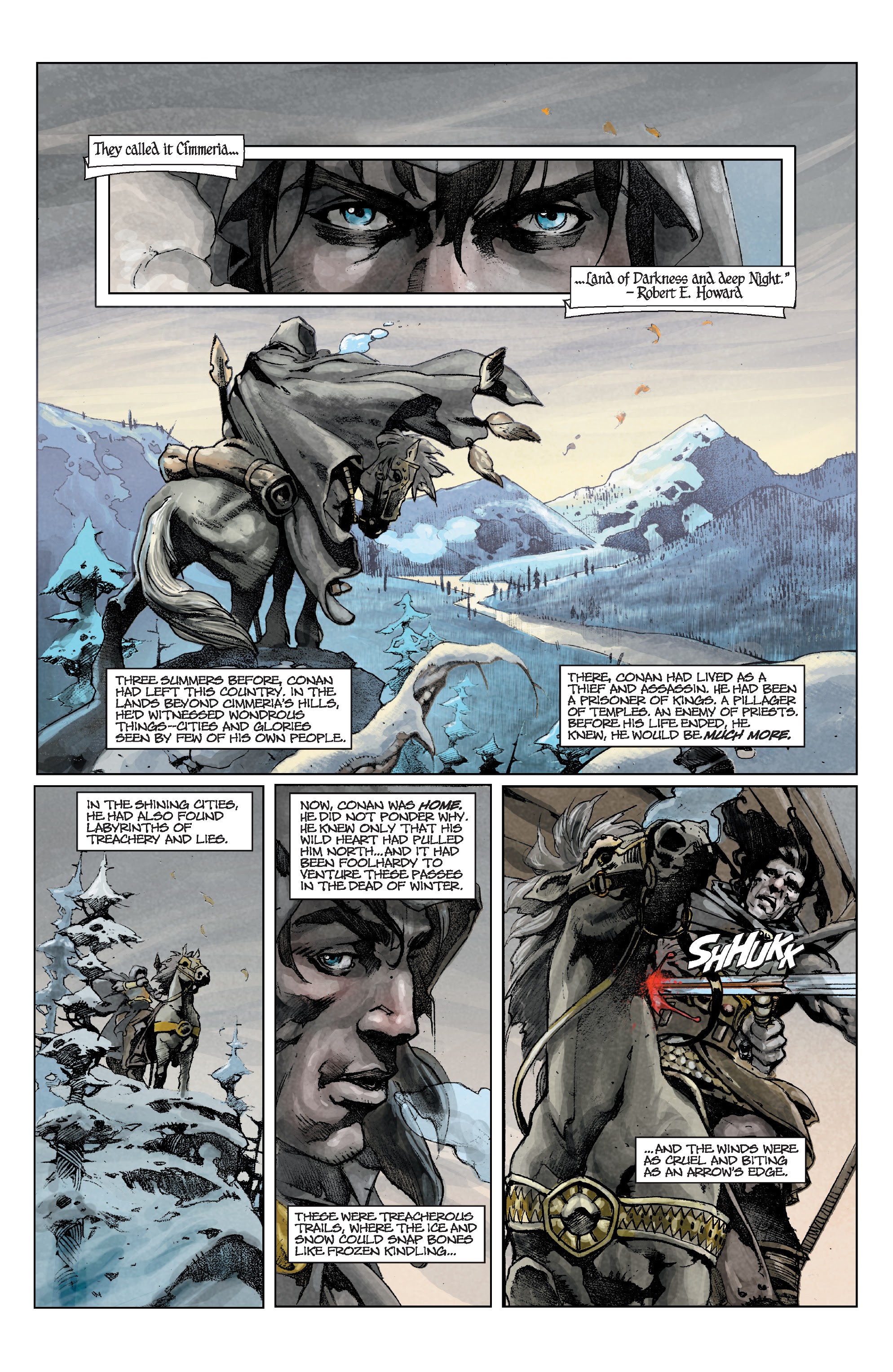Read online Conan Chronicles Epic Collection comic -  Issue # TPB Return to Cimmeria (Part 3) - 93