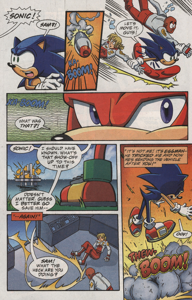 Read online Sonic X comic -  Issue #20 - 22