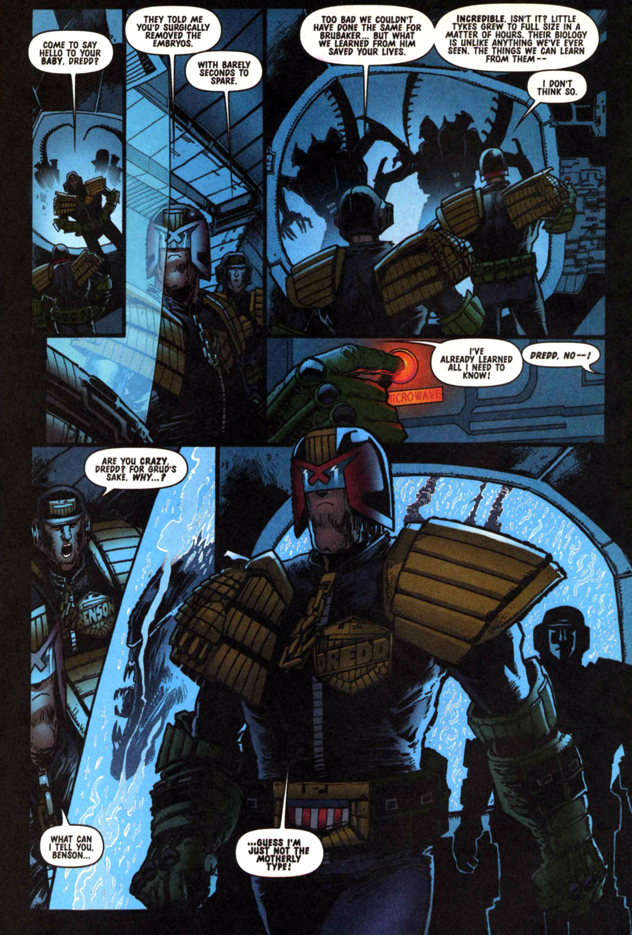 Read online Judge Dredd Vs. Aliens:  Incubus comic -  Issue #4 - 31