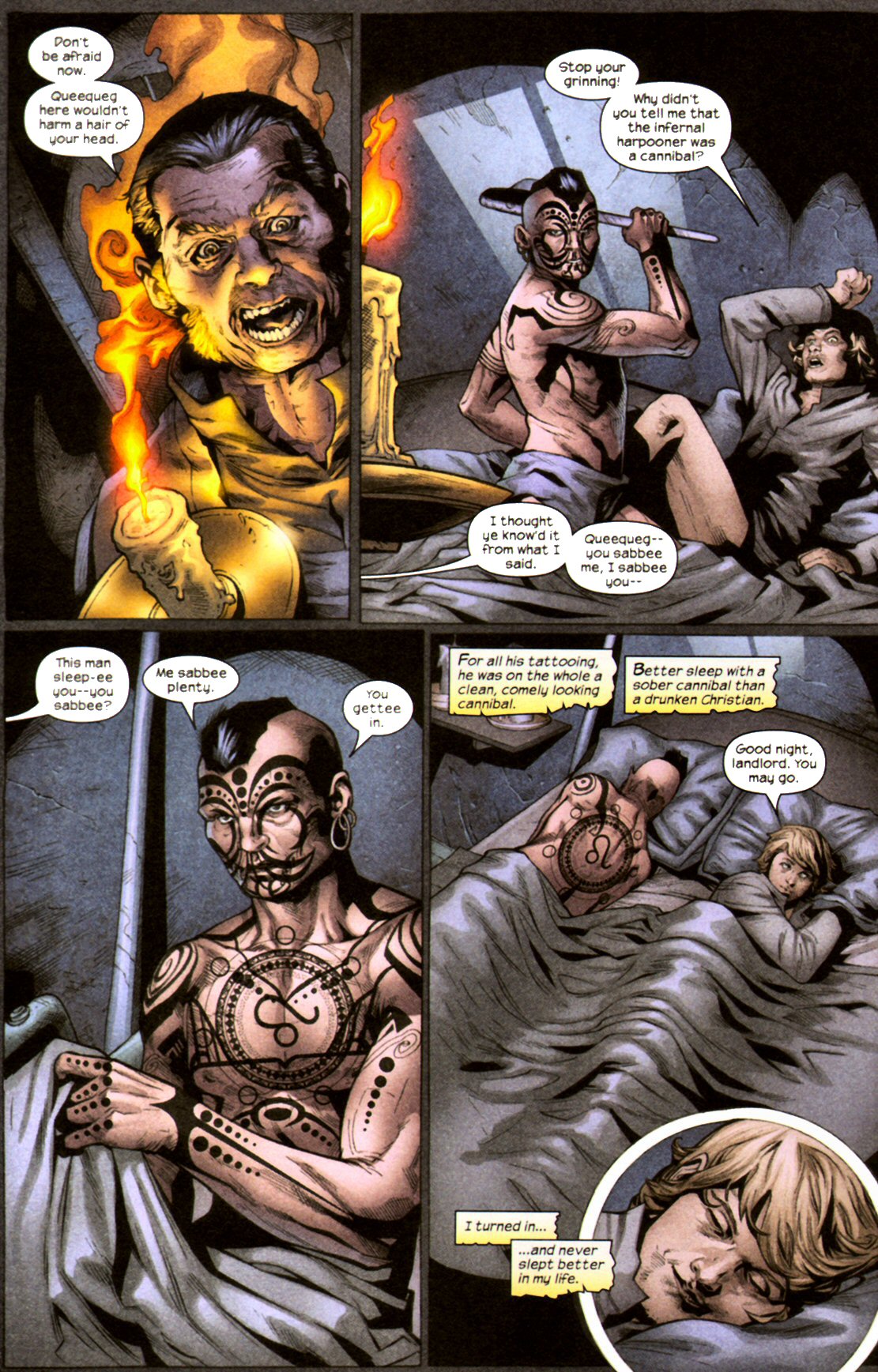 Read online Marvel Illustrated: Moby Dick comic -  Issue # TPB - 17