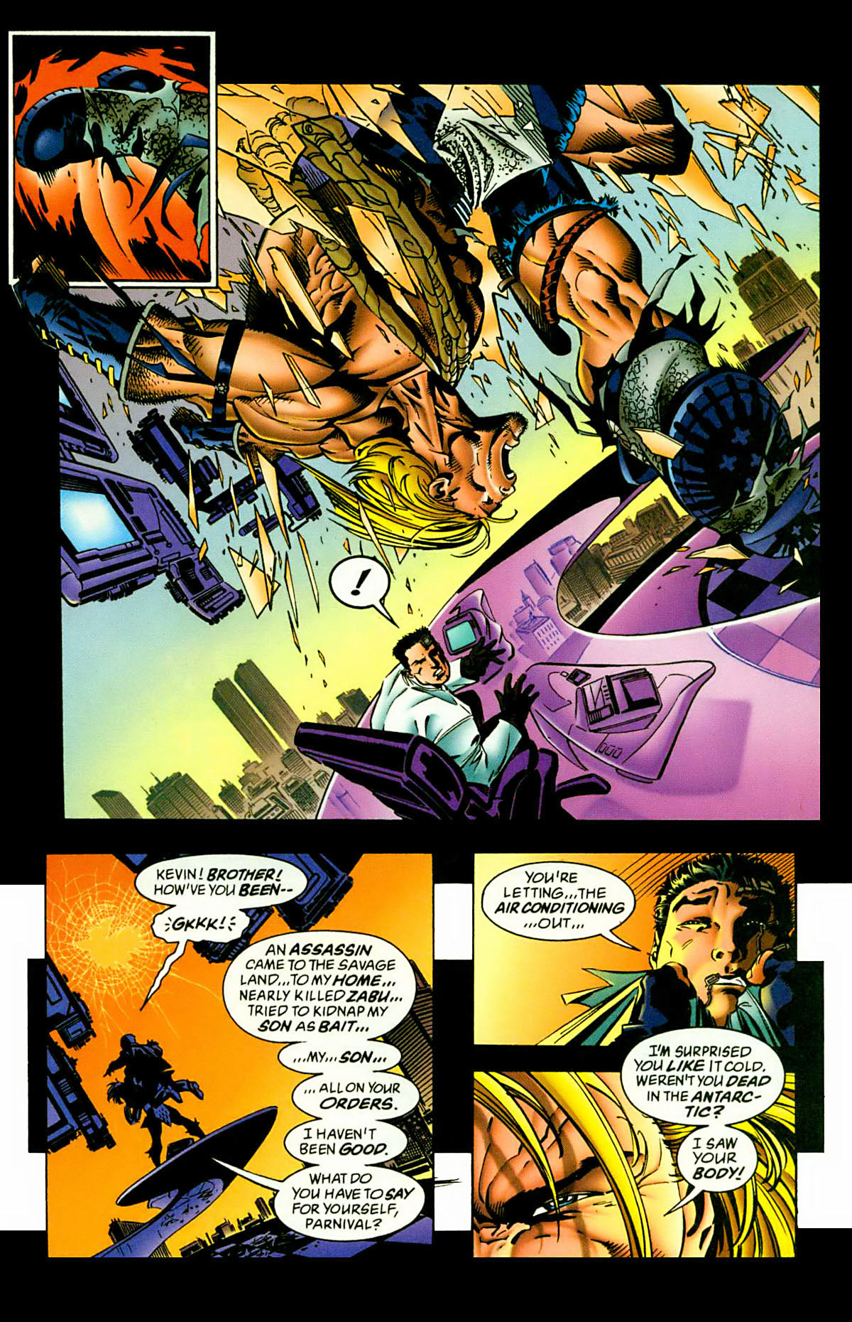 Read online Ka-Zar (1997) comic -  Issue #4 - 5