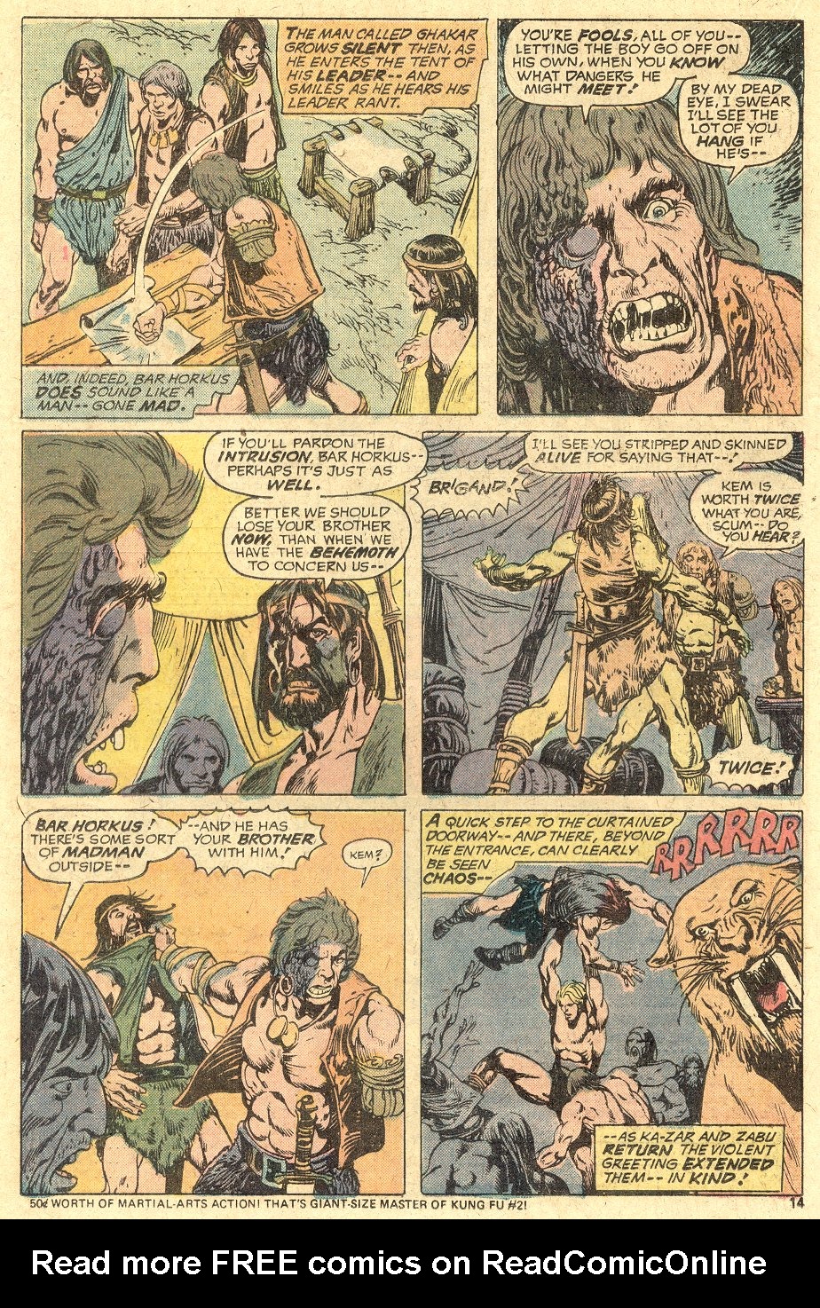 Read online Ka-Zar comic -  Issue #6 - 9
