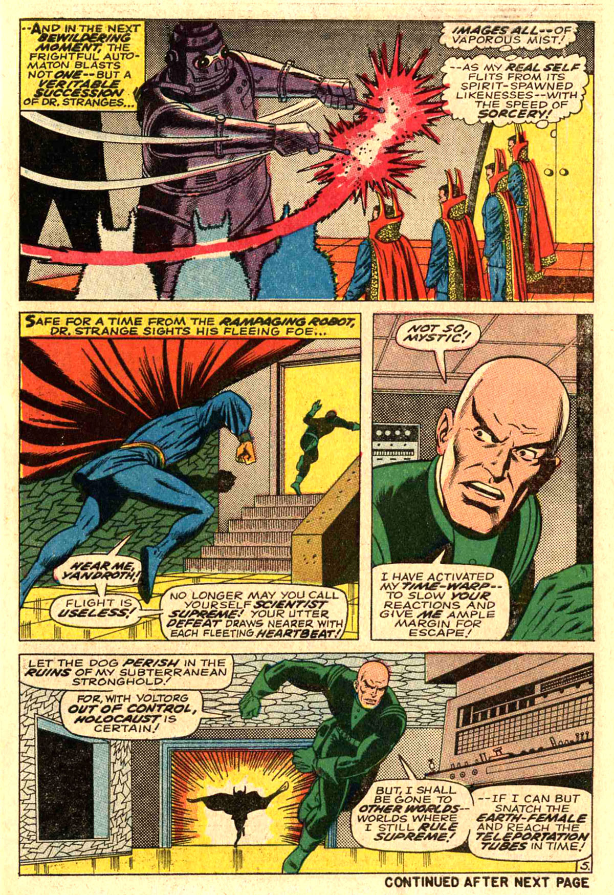 Read online Marvel Masterworks: Doctor Strange comic -  Issue # TPB 2 - 250