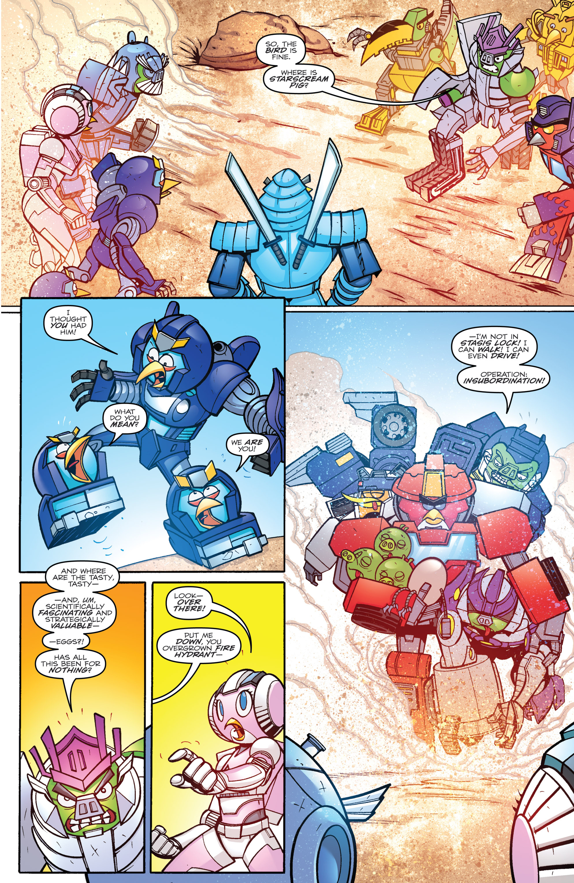 Read online Angry Birds Transformers comic -  Issue #3 - 20