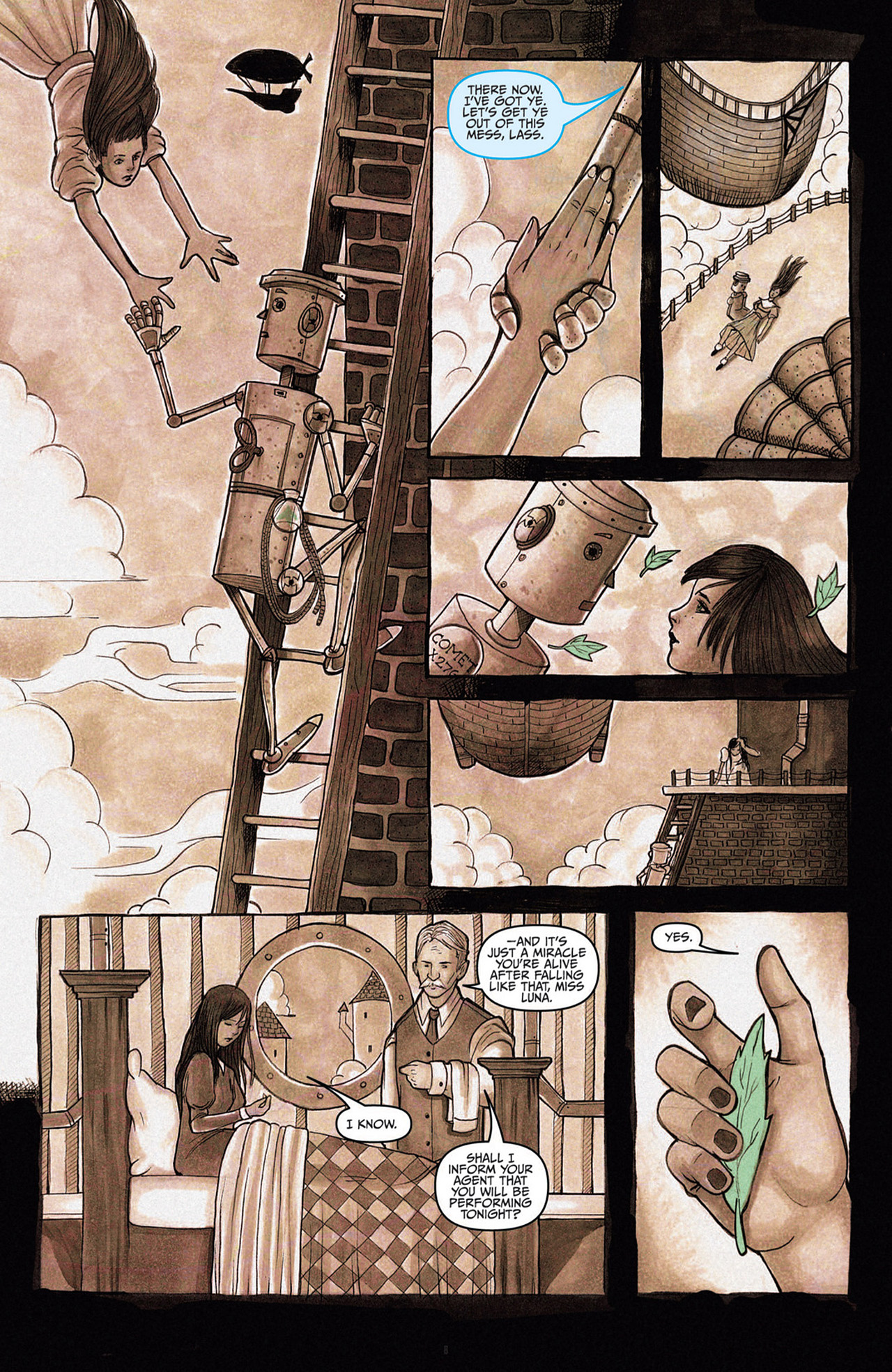 Read online Womanthology: Space comic -  Issue #5 - 11