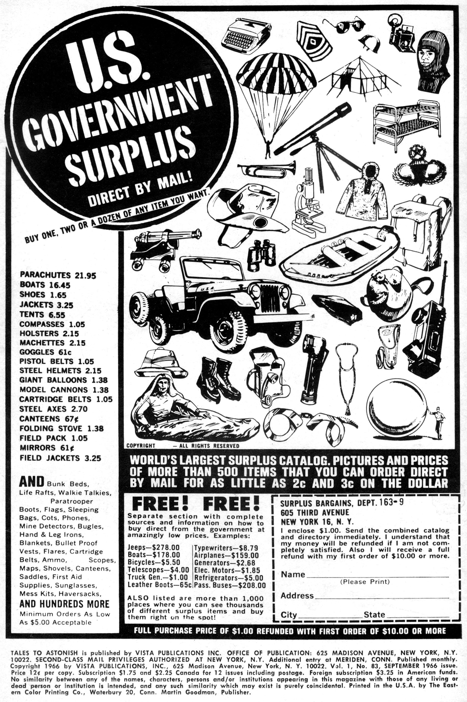 Read online Tales to Astonish (1959) comic -  Issue #83 - 2