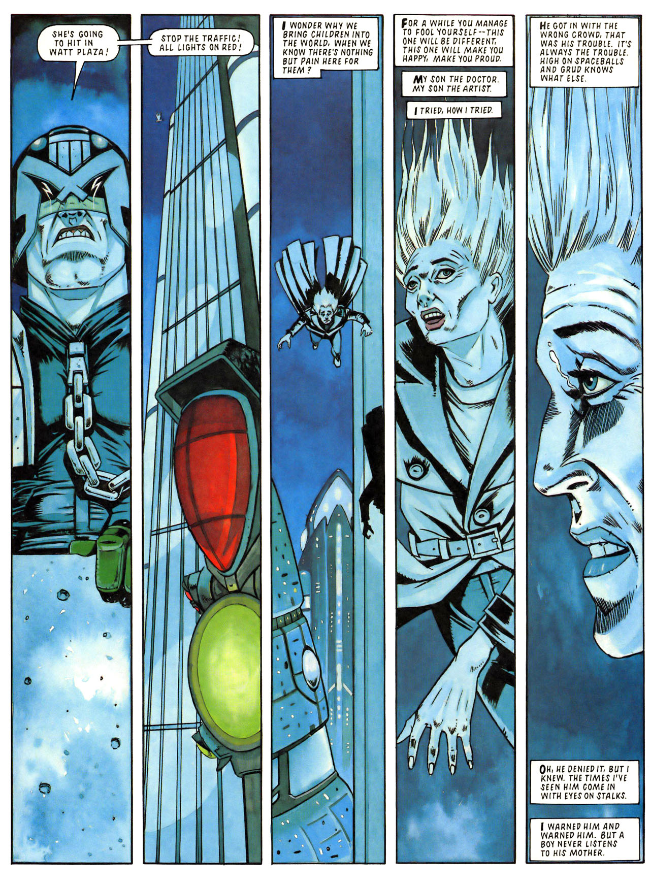 Read online Judge Dredd: The Megazine (vol. 2) comic -  Issue #48 - 6