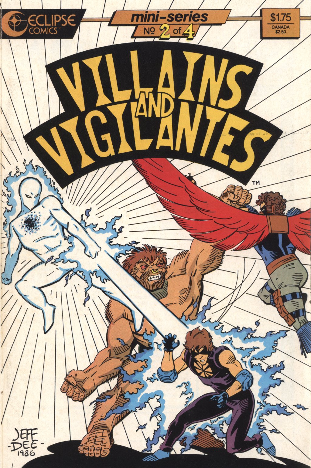 Read online Villains and Vigilantes comic -  Issue #2 - 1