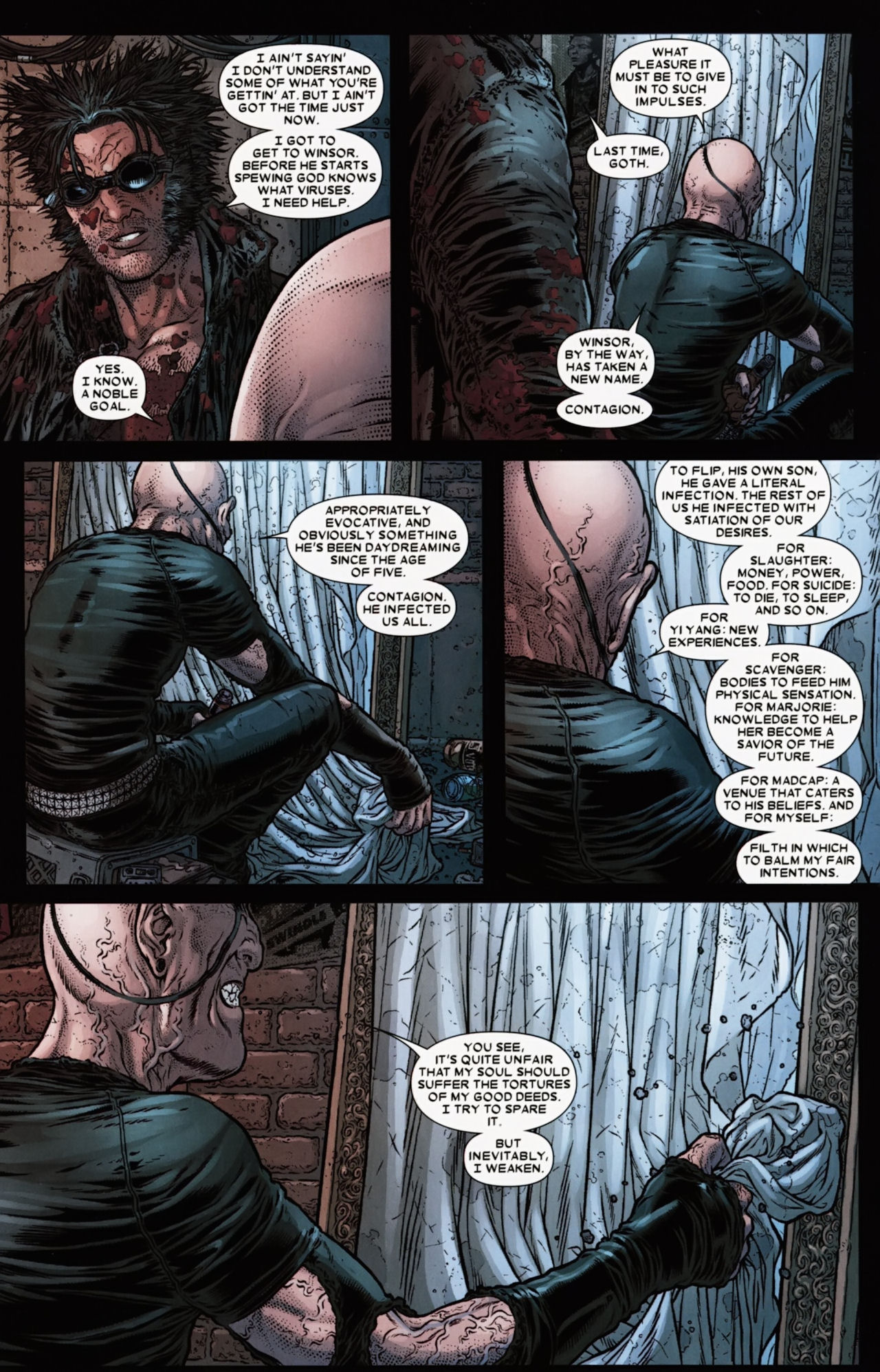 Read online Wolverine: The Best There Is comic -  Issue #6 - 7