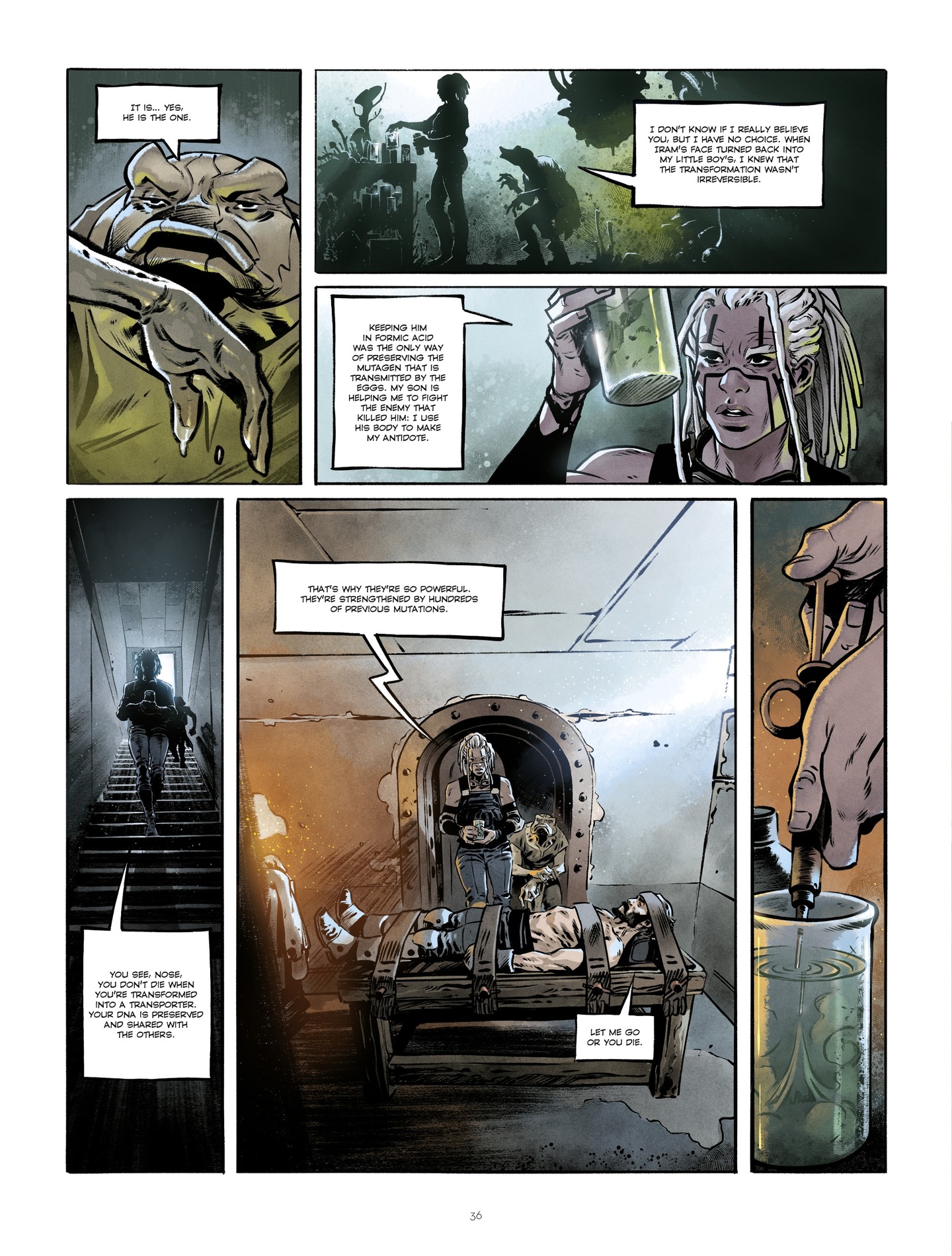 Read online The Transporter comic -  Issue #3 - 38